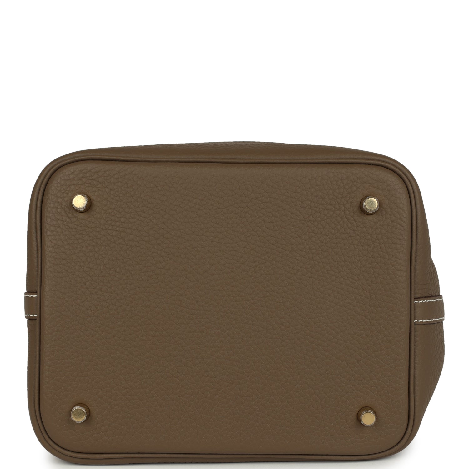Hermes Picotin Lock 22 Etoupe Clemence Gold Hardware