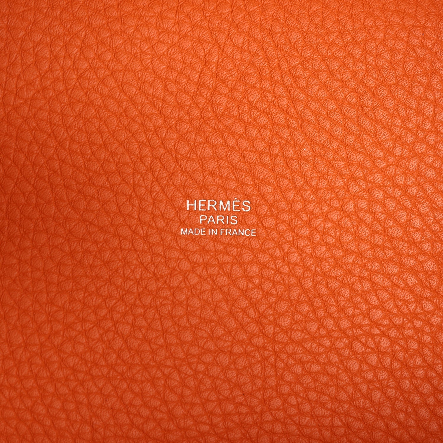Hermes Picotin Lock 18 Orange Clemence Palladium Hardware