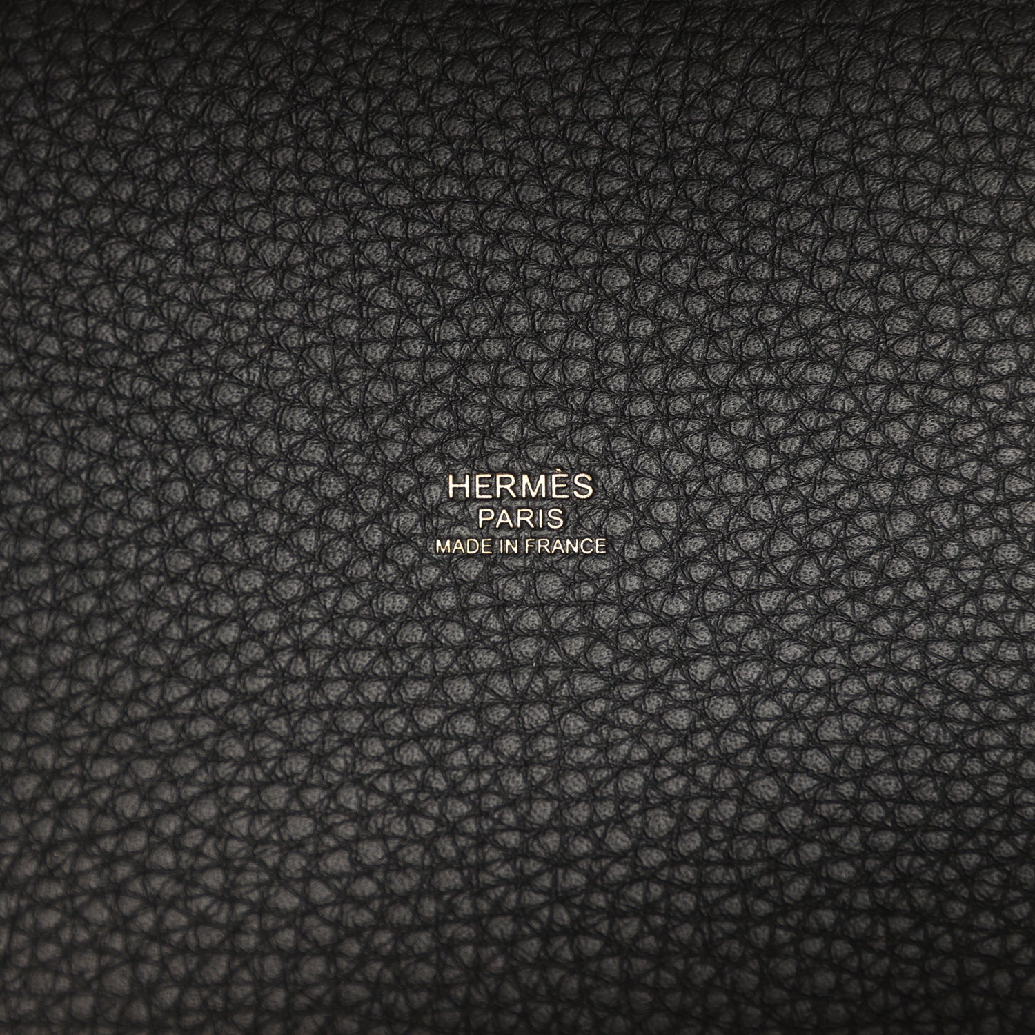 Hermes Picotin Lock 18 Black Clemence Gold Hardware
