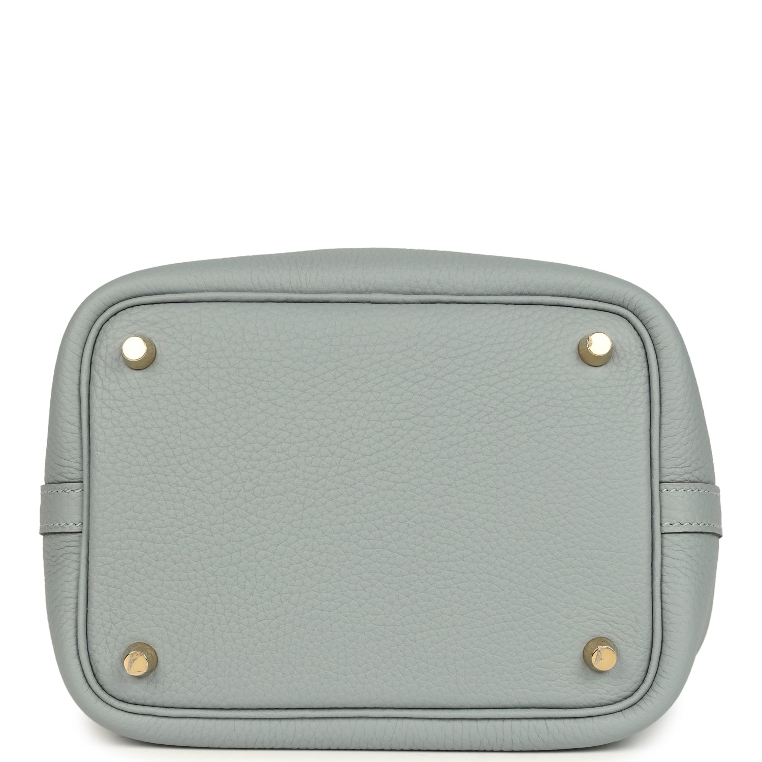 Hermes Picotin Lock 18 Gris Pantin Clemence Permabrass Hardware
