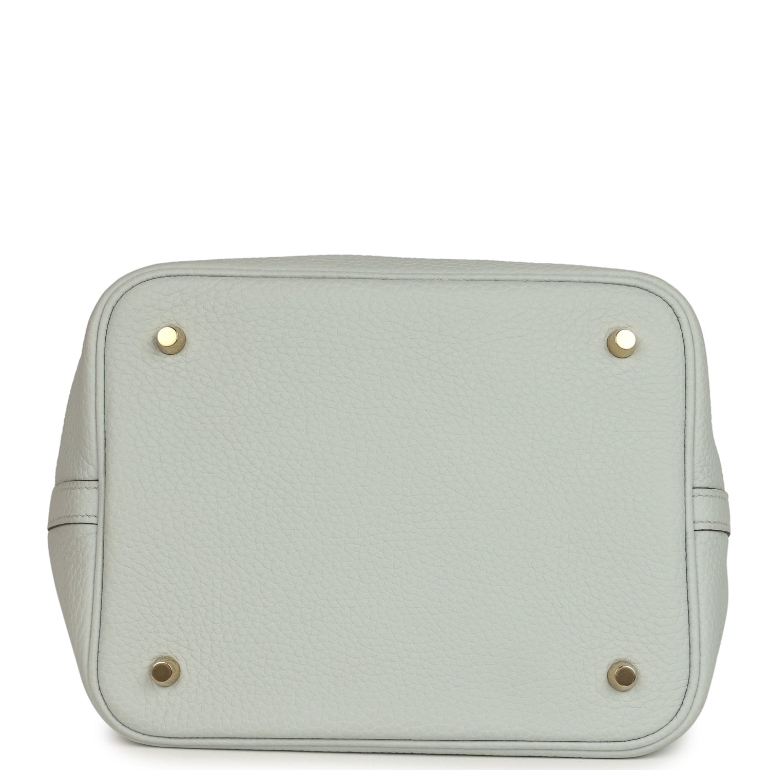 Hermes Picotin Lock 22 Bleu Pale Clemence Gold Hardware