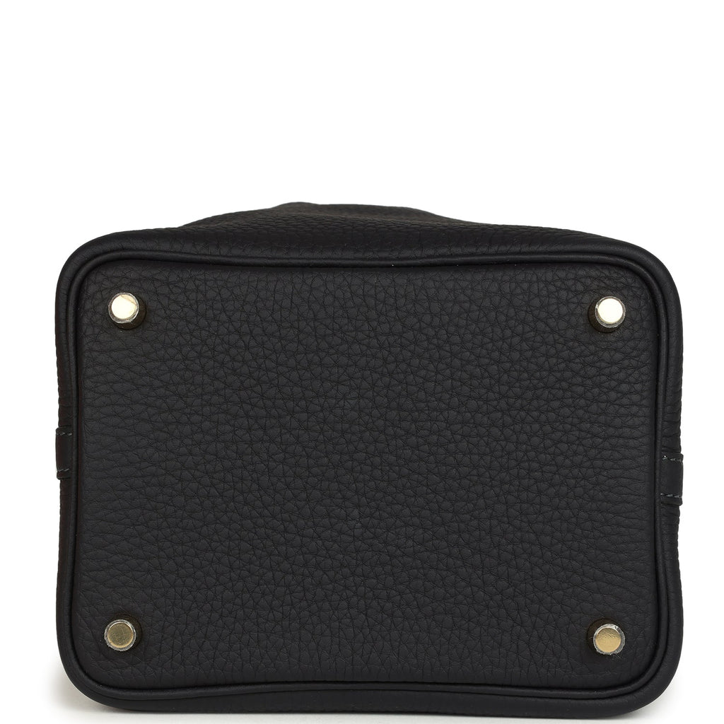 Hermes Picotin Lock 18 Caban Clemence Gold Hardware