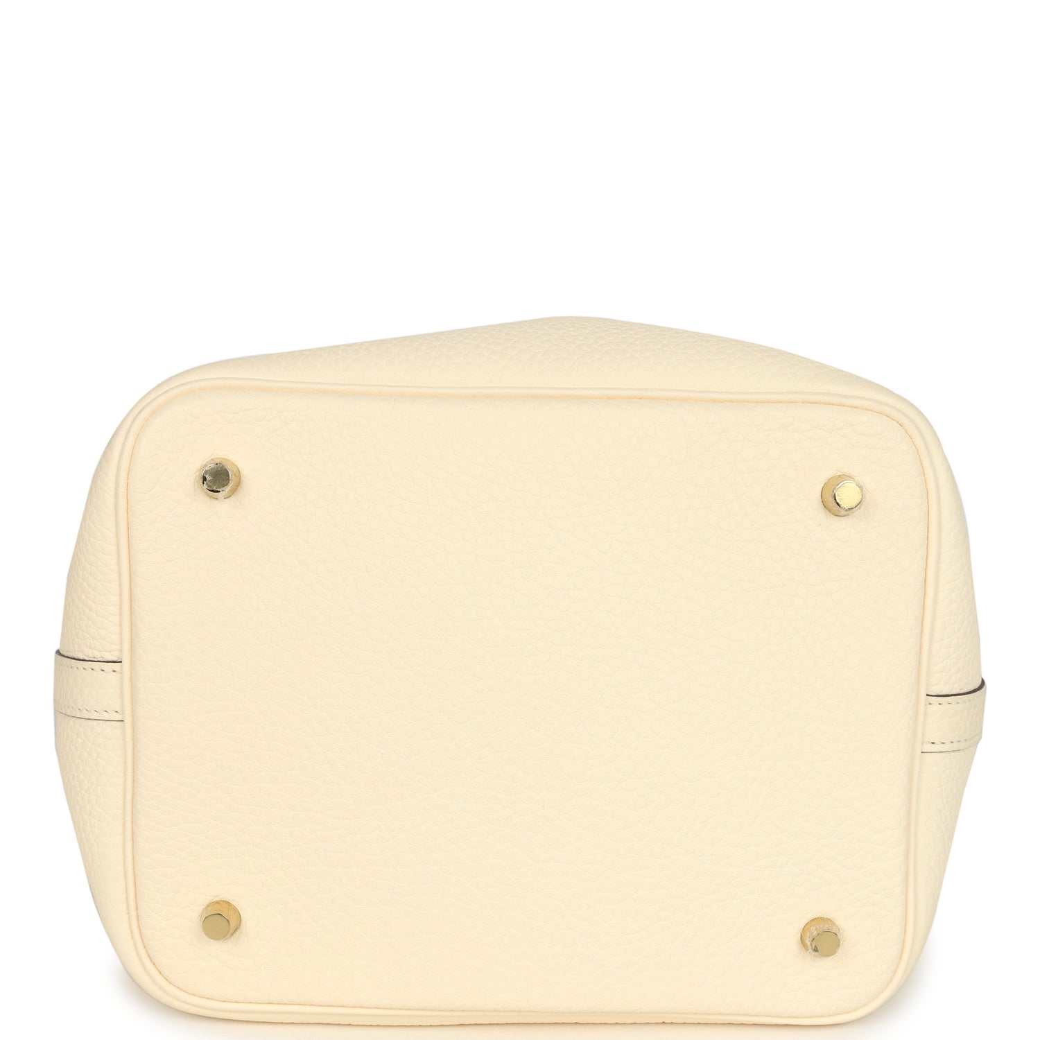 Pre-owned Hermes Picotin Lock 22 Nata Clemence Gold Hardware