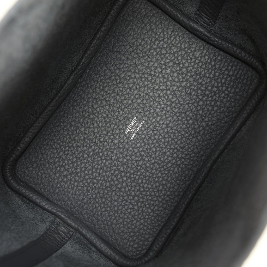Hermes Picotin Lock Eclat 18 Ardoise Clemence and Gris Platine Swift Palladium Hardware