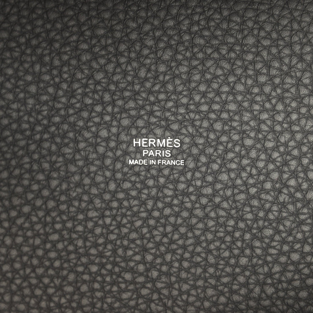 Hermes Picotin Lock Eclat 18 Ardoise Clemence and Gris Platine Swift Palladium Hardware