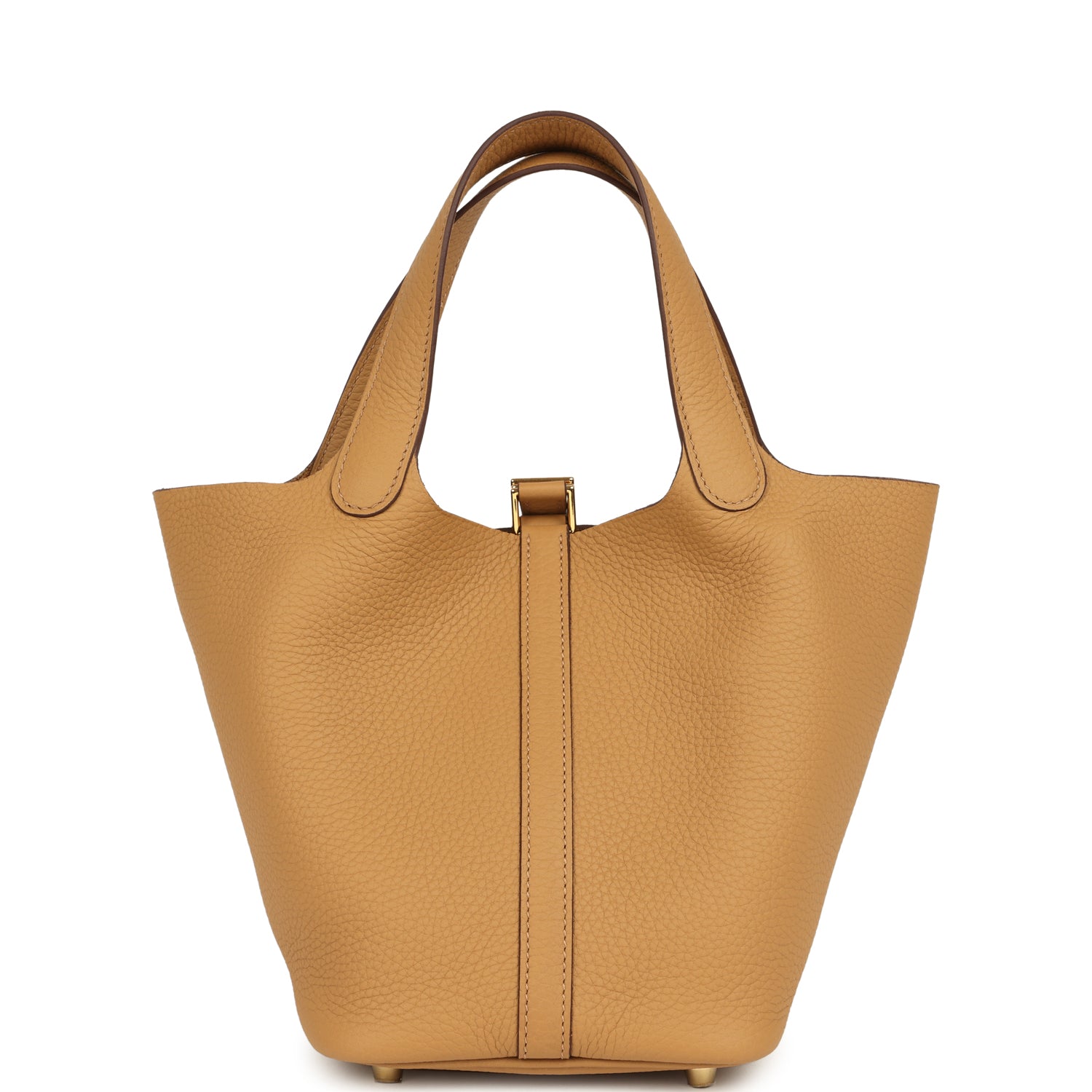Hermes Picotin Lock 18 Biscuit Clemence Gold Hardware