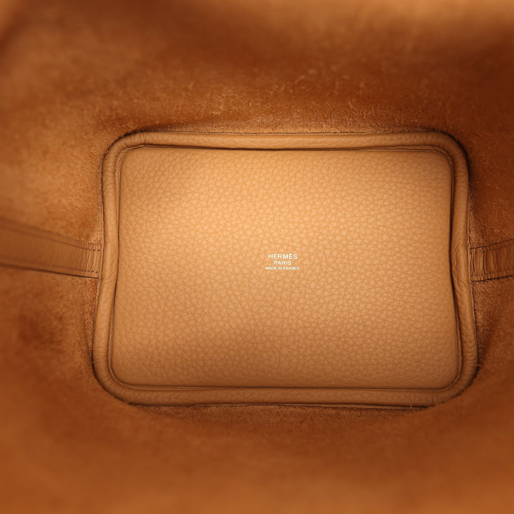 Hermes Picotin Lock 18 Biscuit Clemence Gold Hardware