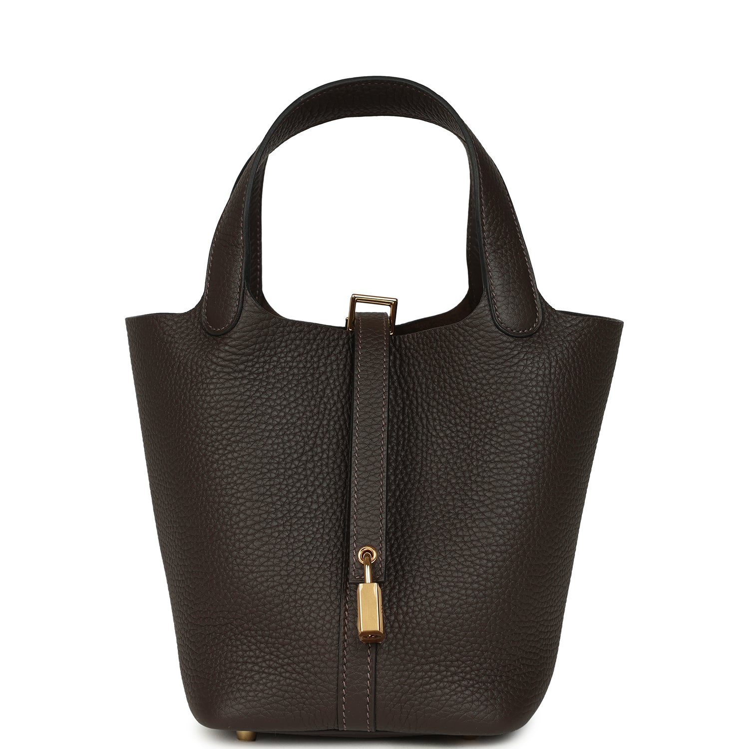 Hermes Picotin Lock 18 Ebene Clemence Gold Hardware