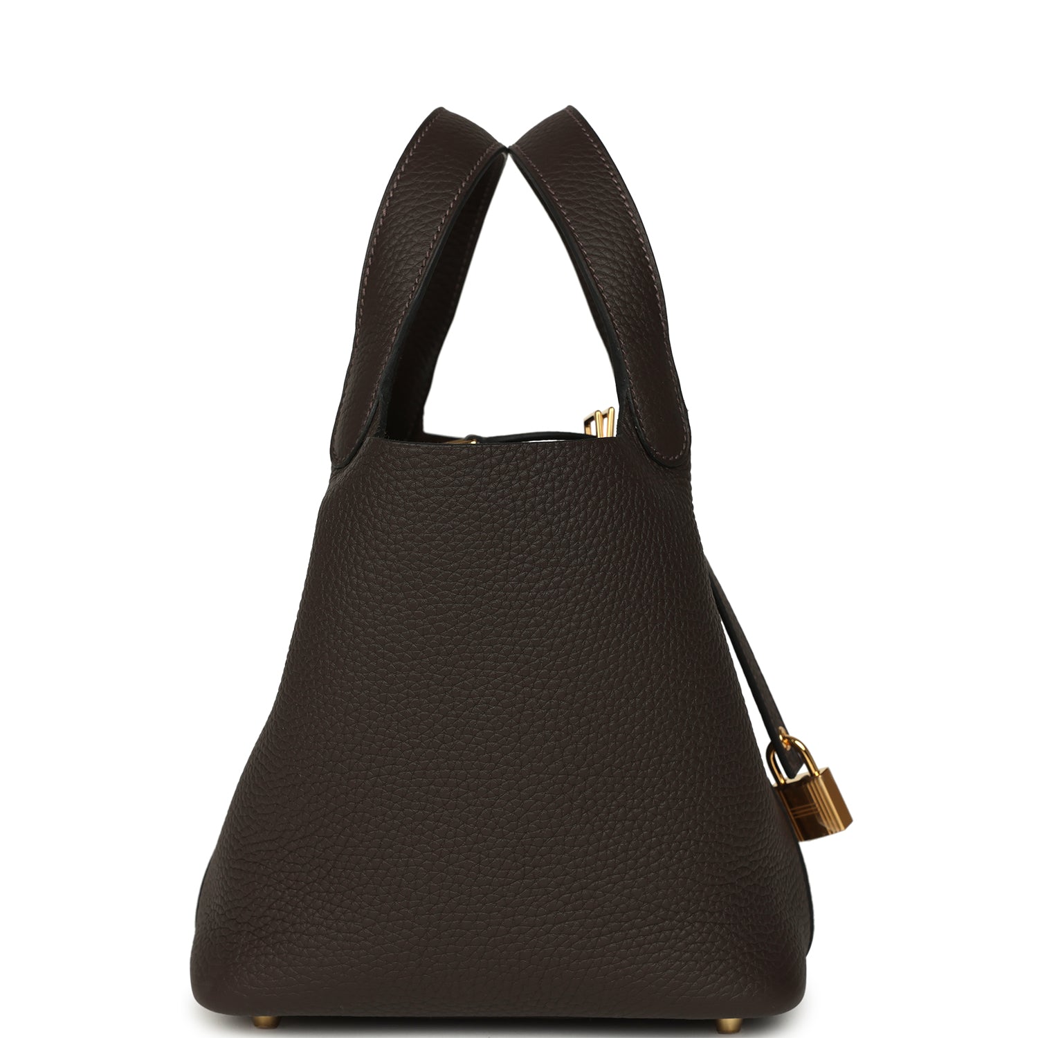 Hermes Picotin Lock 18 Ebene Clemence Gold Hardware
