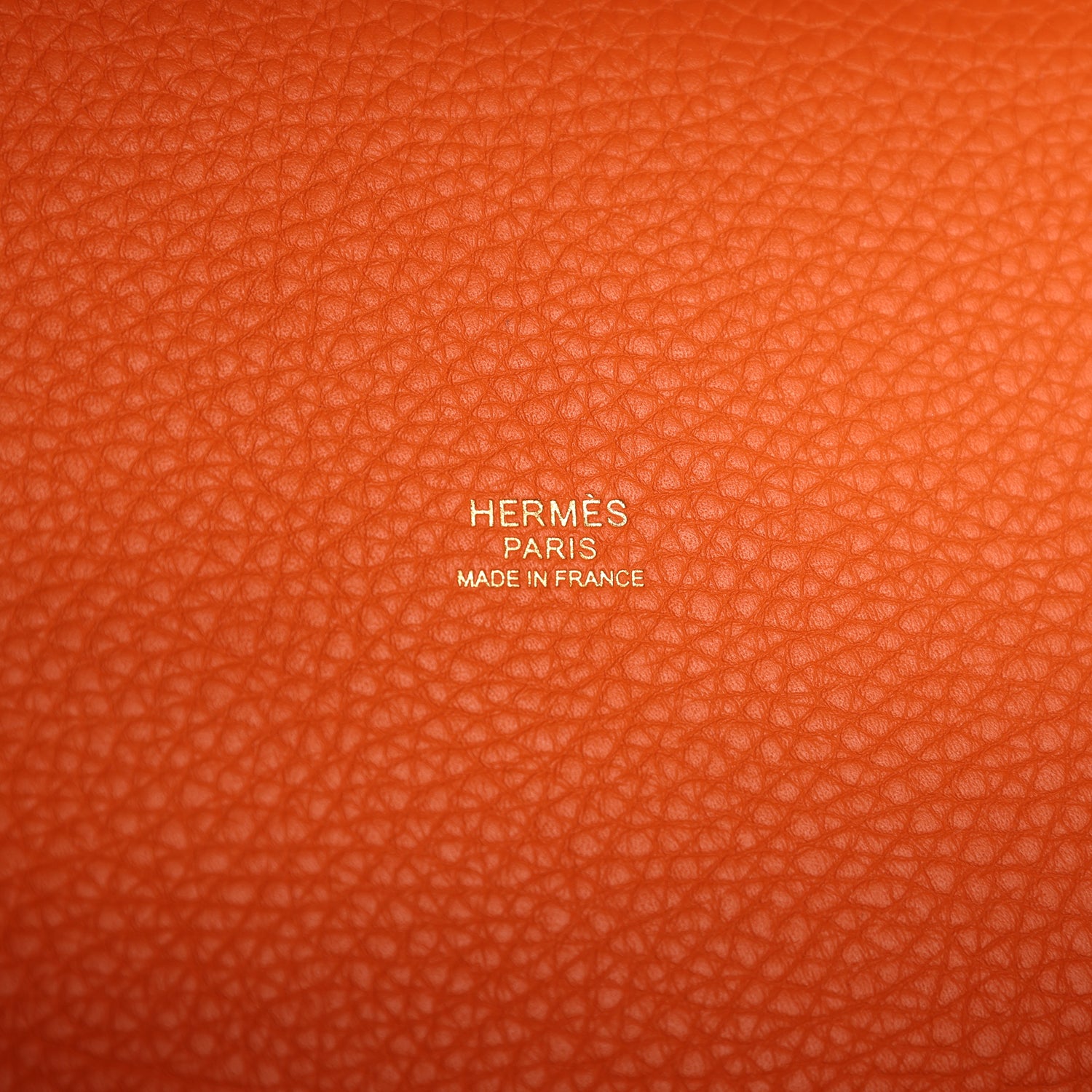 Hermes Picotin Lock 18 Orange Clemence Gold Hardware
