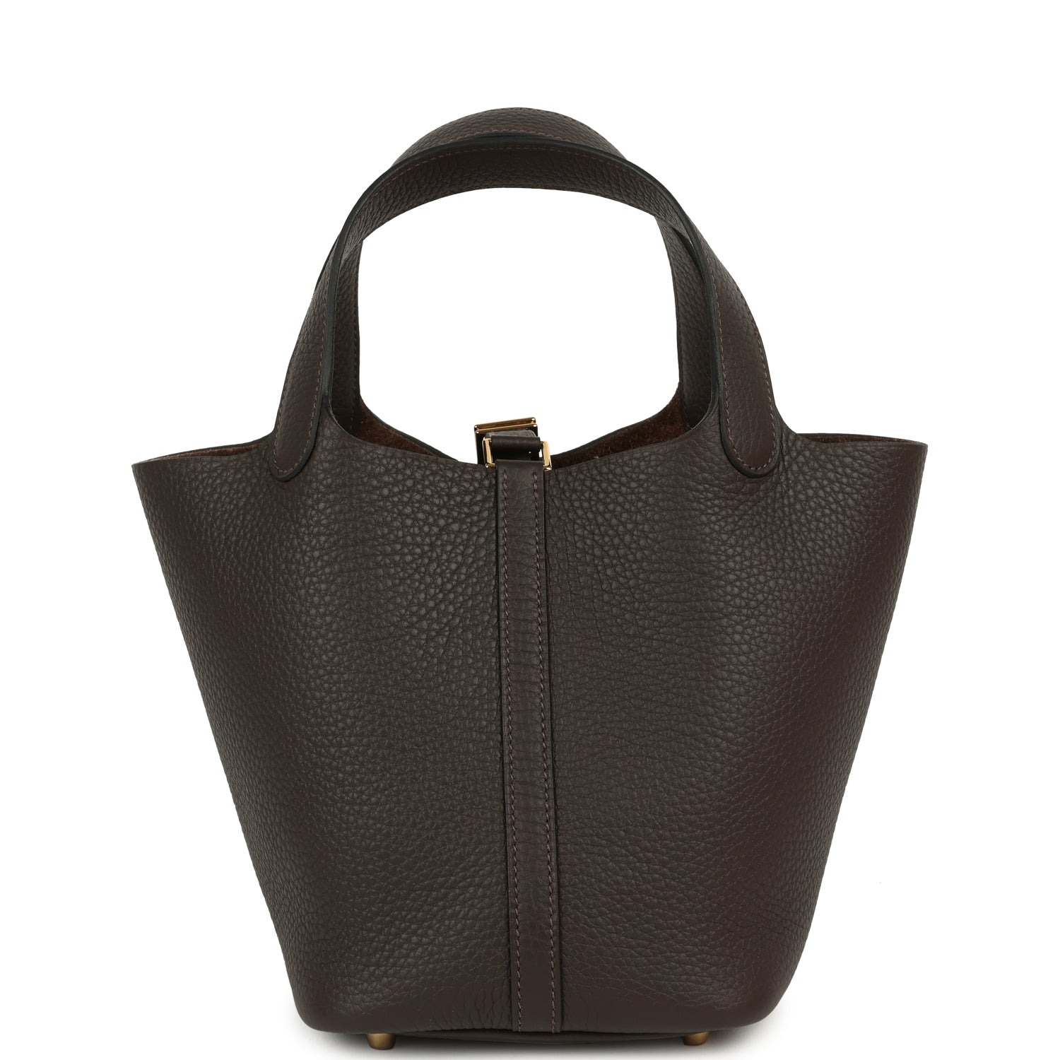 Hermes Picotin Lock 18 Ebene Clemence Gold Hardware