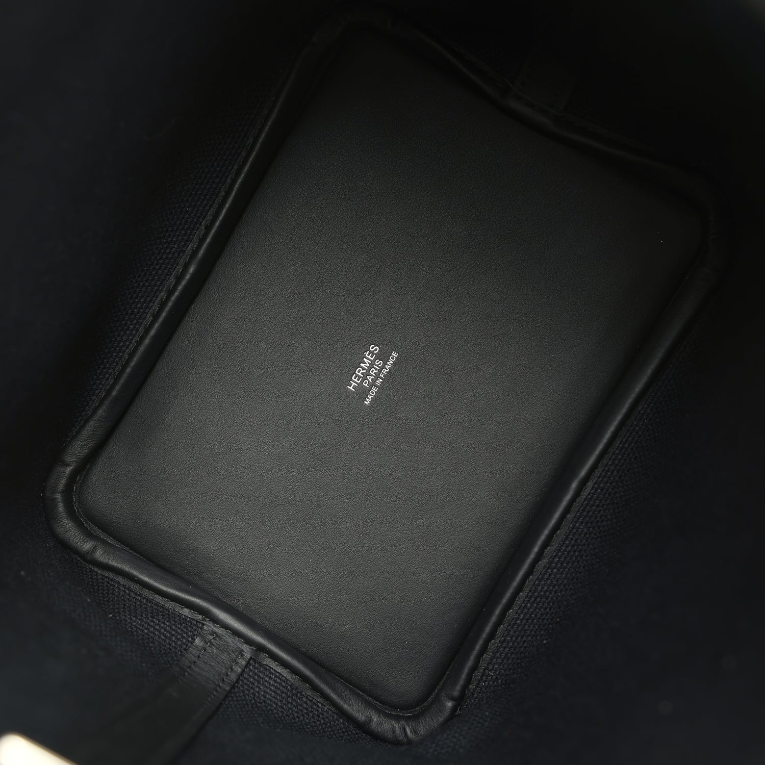 Hermes Picotin Cargo 18 Black Toile Goeland and Swift Palladium Hardware