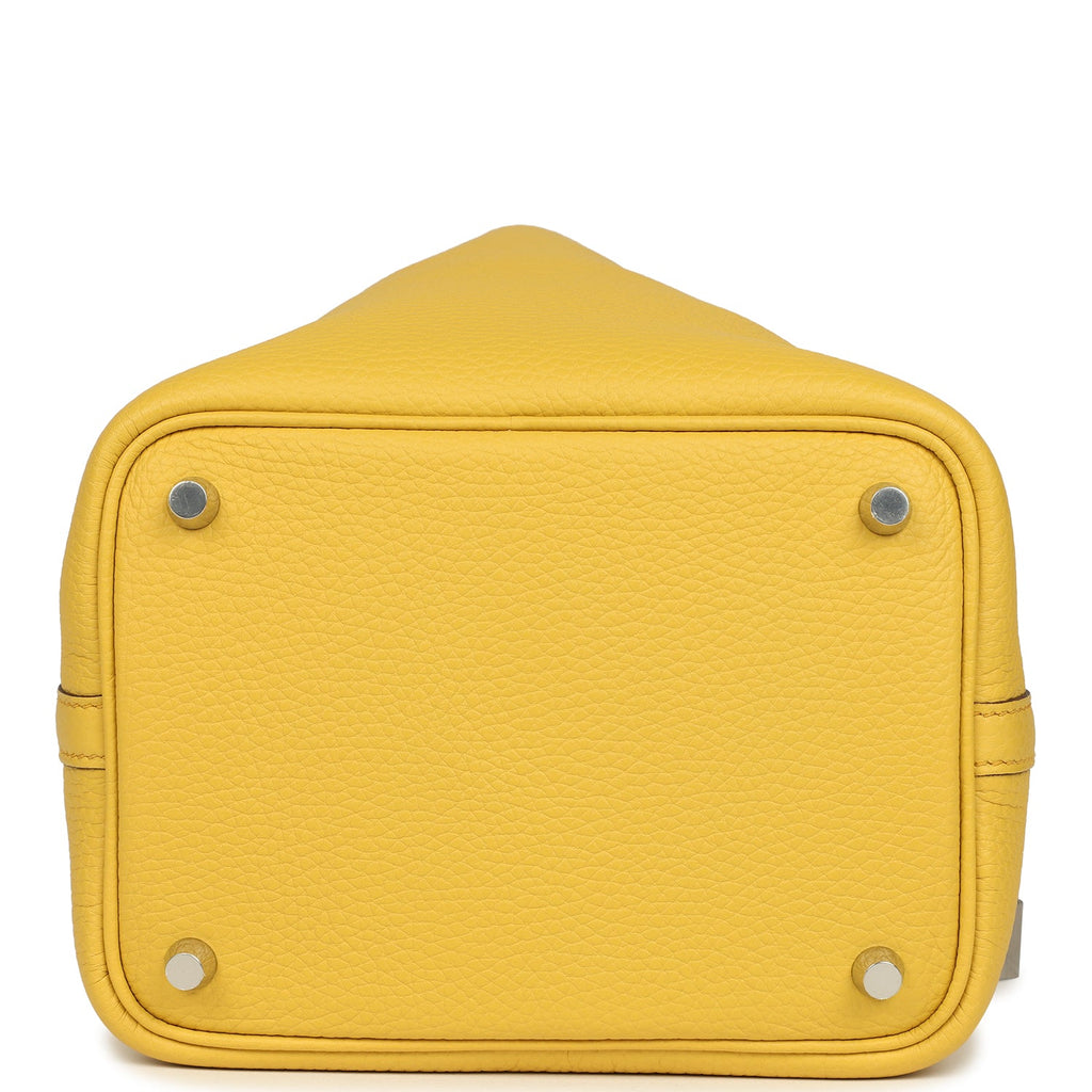 Hermes Picotin Lock 18 Sun Clemence Palladium Hardware