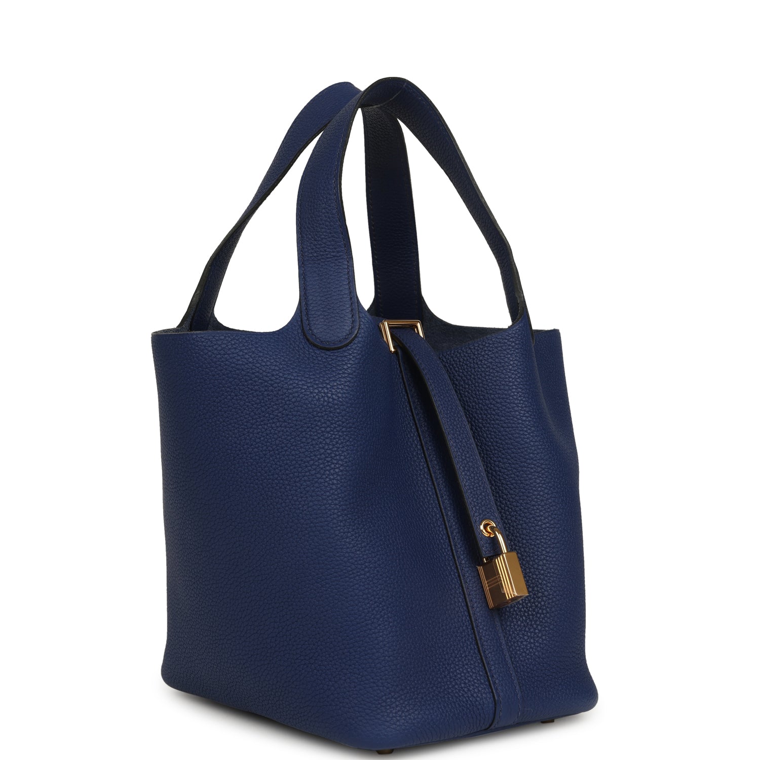 Hermes Picotin Lock 18 Bleu Encre Maurice Gold Hardware