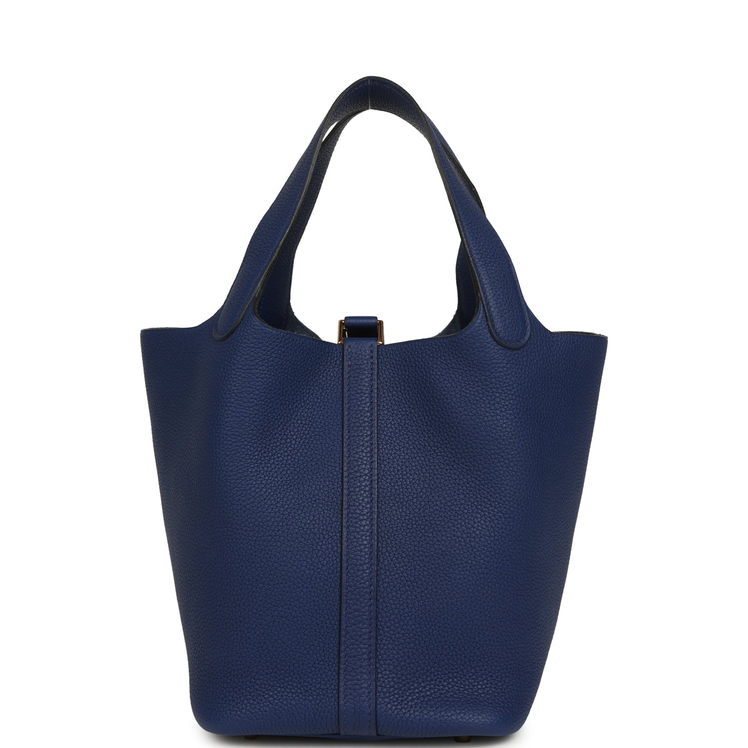 Hermes Picotin Lock 18 Bleu Encre Maurice Gold Hardware