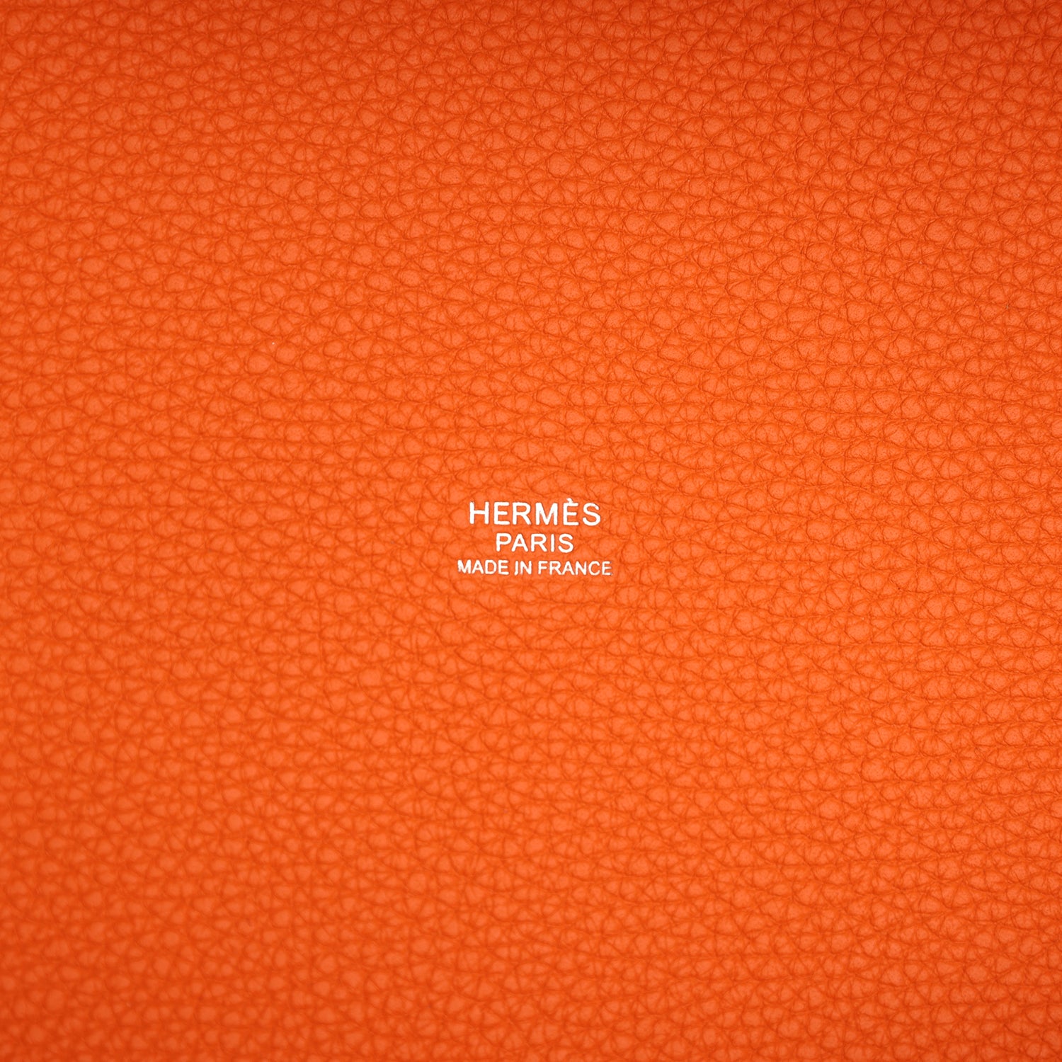Hermes Picotin Lock 22 Orange Clemence Palladium Hardware
