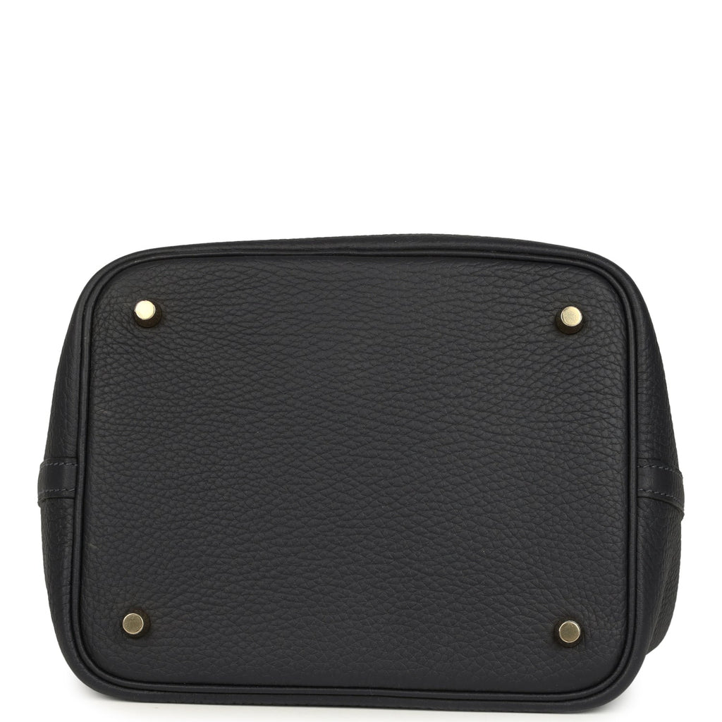 Hermes Picotin Lock 22 Caban Clemence Gold Hardware