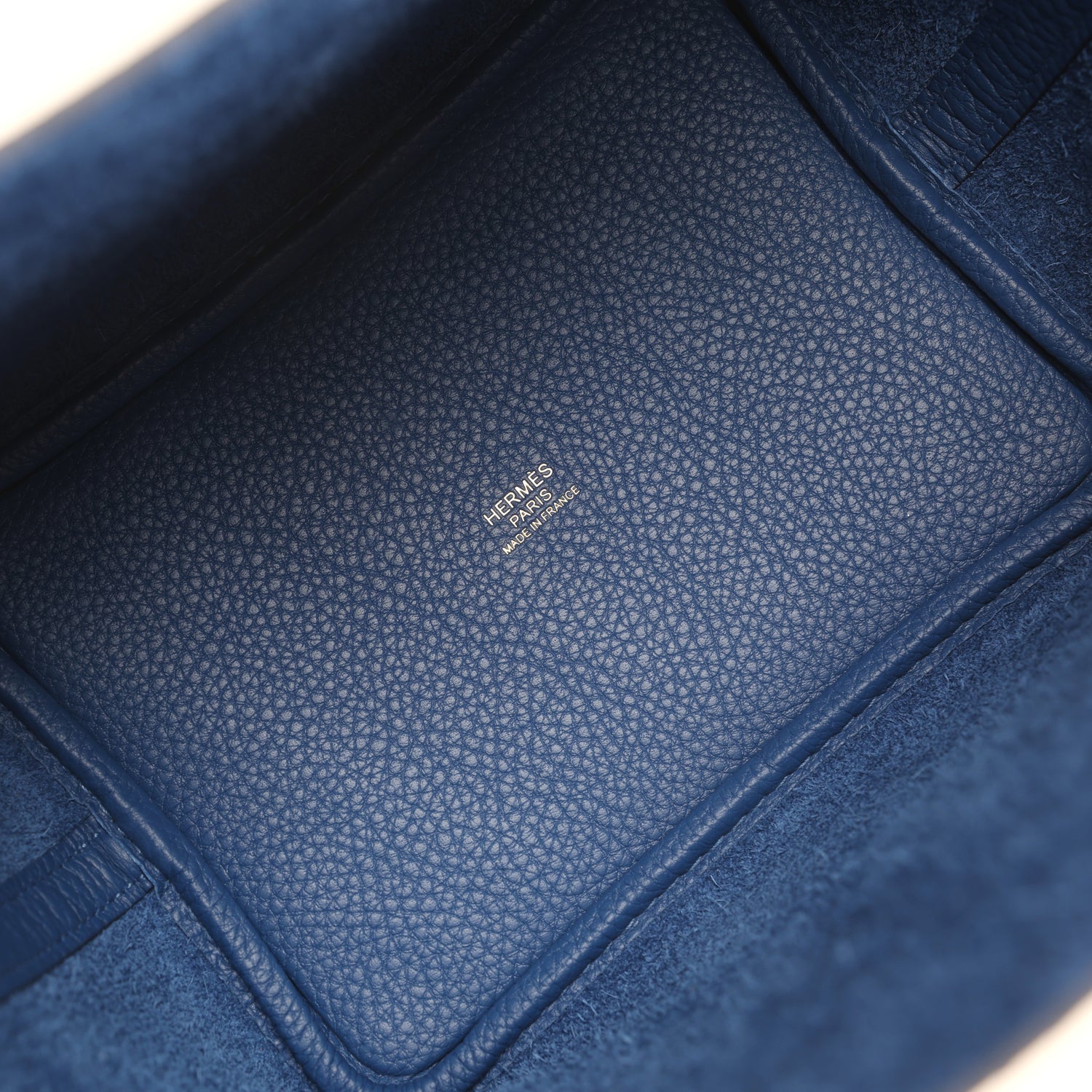 Hermes Picotin Lock 18 Bleu Tie Clemence Gold Hardware