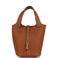 Hermes Picotin Lock 18 Gold Clemence Gold Hardware