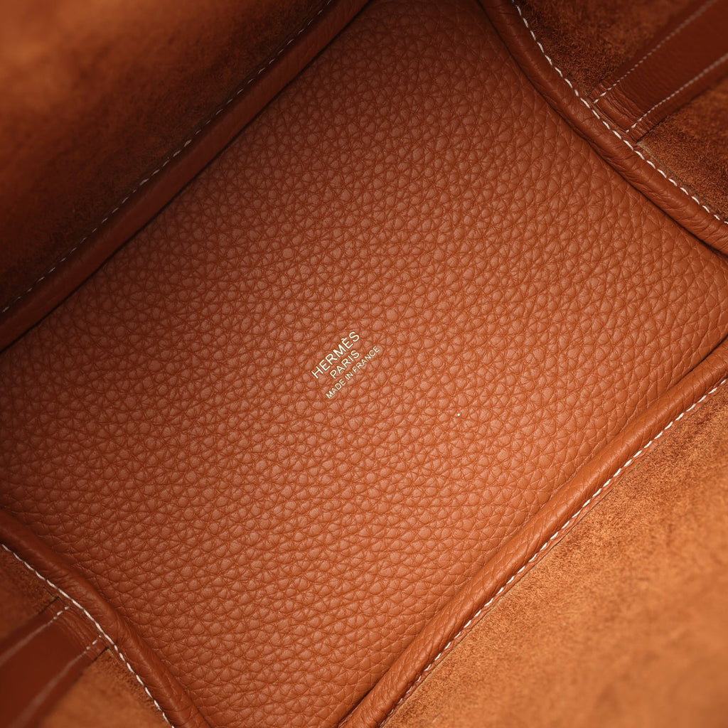 Hermes Picotin Lock 18 Gold Clemence Gold Hardware