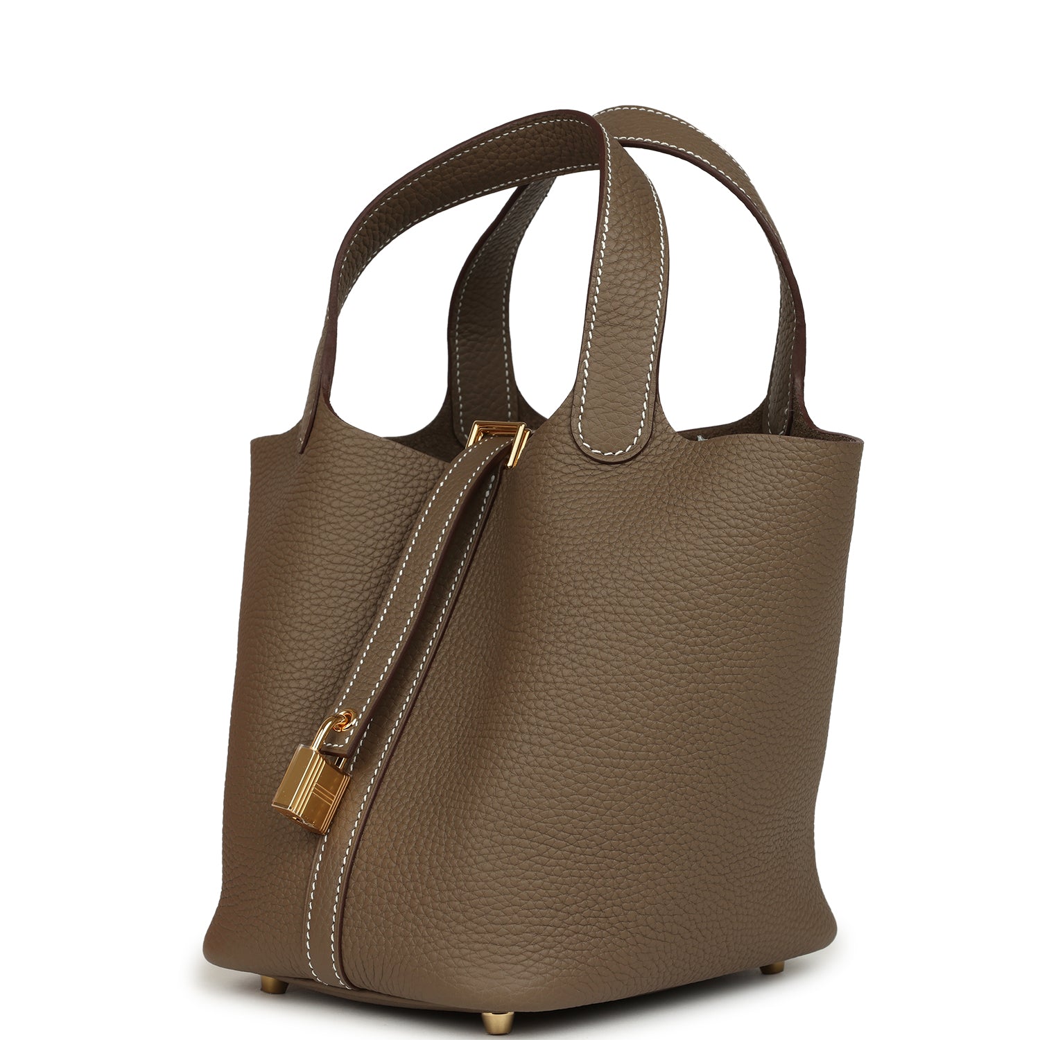 Hermes Picotin Lock 18 Etoupe Clemence Gold Hardware