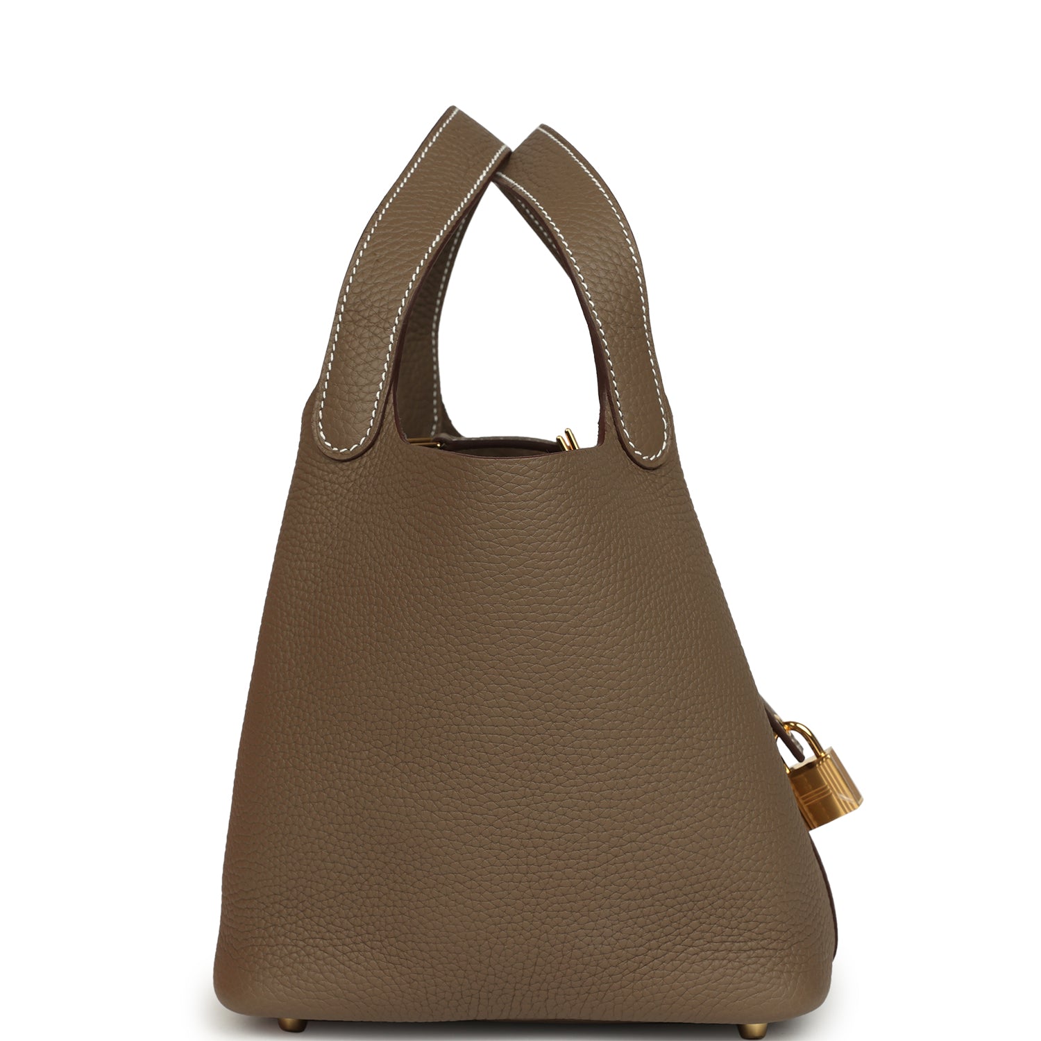 Hermes Picotin Lock 18 Etoupe Clemence Gold Hardware