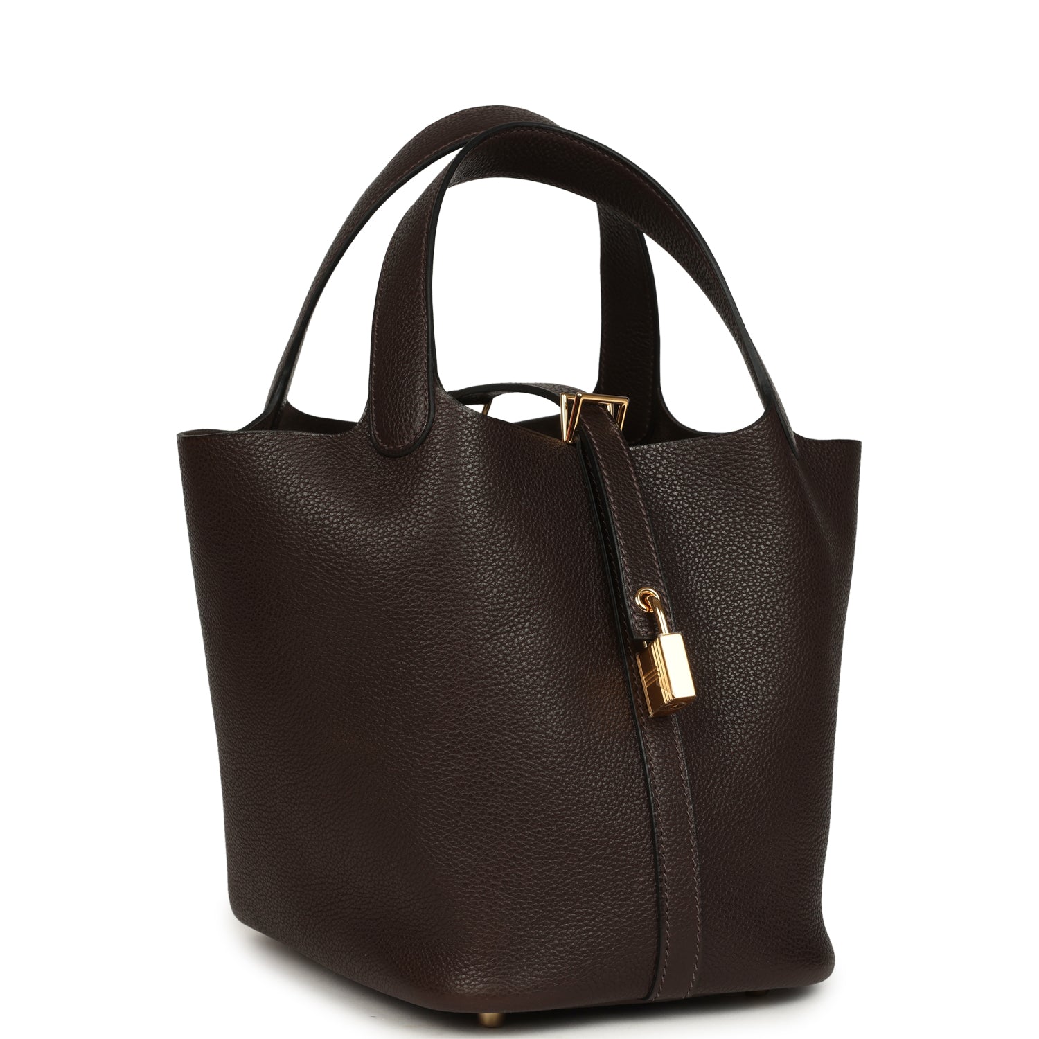 Hermes Picotin Lock 18 Ebene Barenia Faubourg Gold Hardware