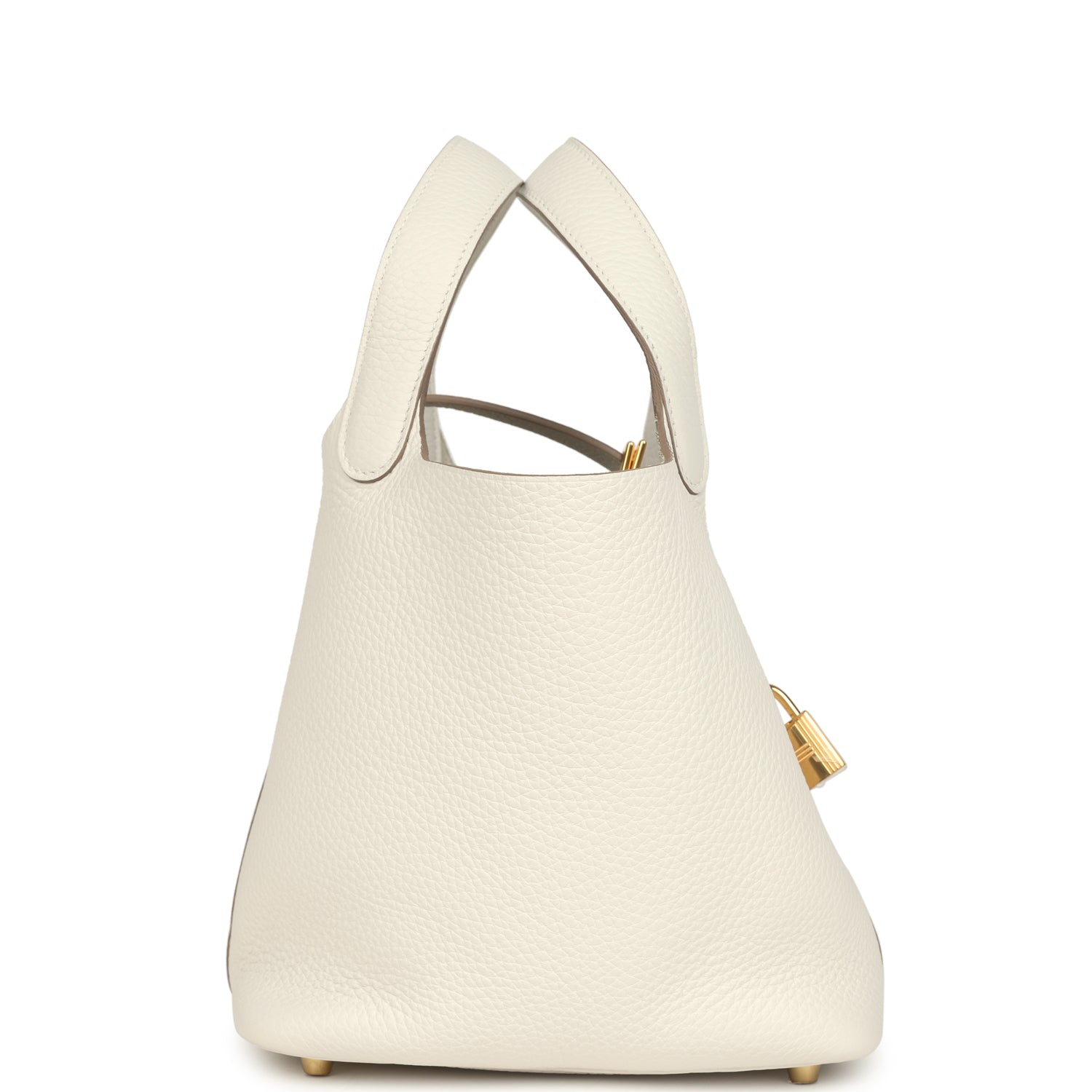 Hermes Picotin Lock 18 Gris Pale Clemence Gold Hardware