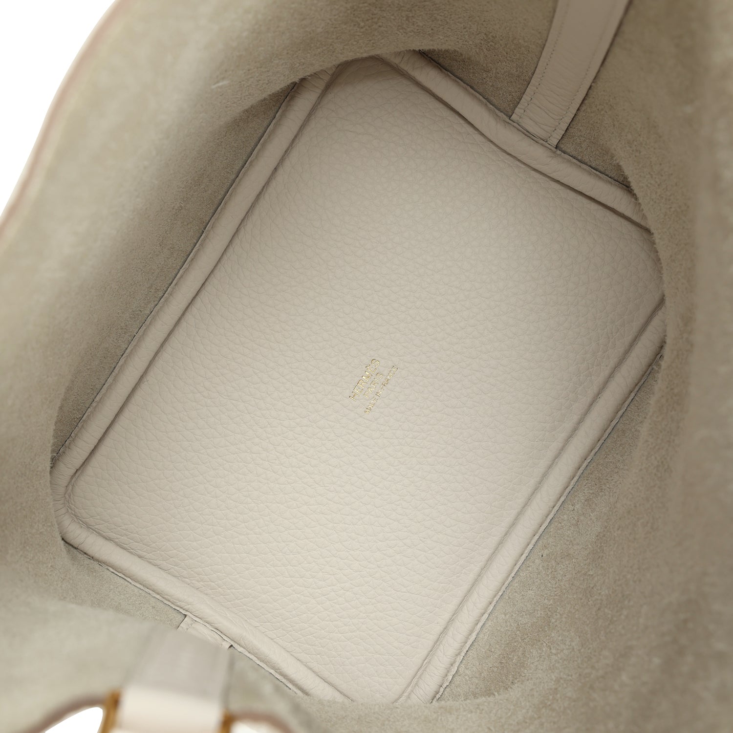 Hermes Picotin Lock 18 Gris Pale Clemence Gold Hardware