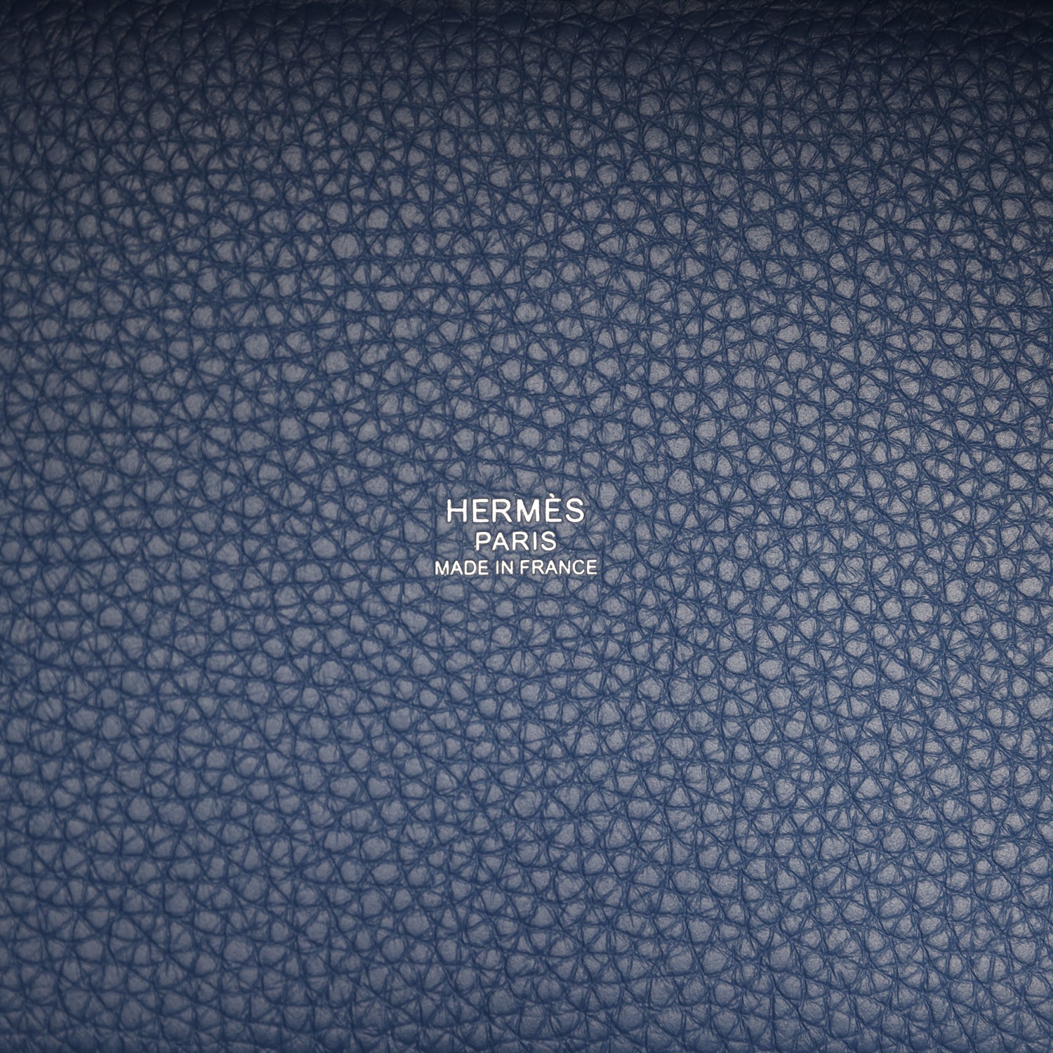 Hermes Picotin Lock 18 Bleu Tie Clemence Palladium Hardware