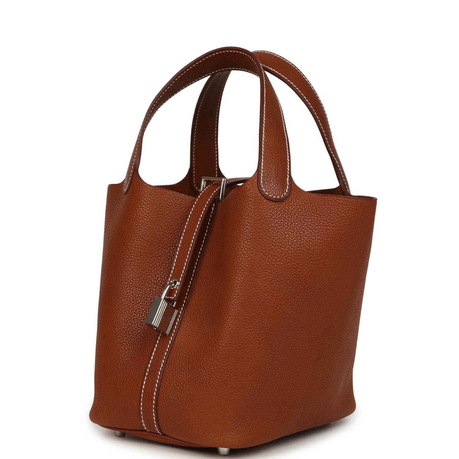 Hermes Picotin Lock 18 Fauve Barenia Faubourg Palladium Hardware