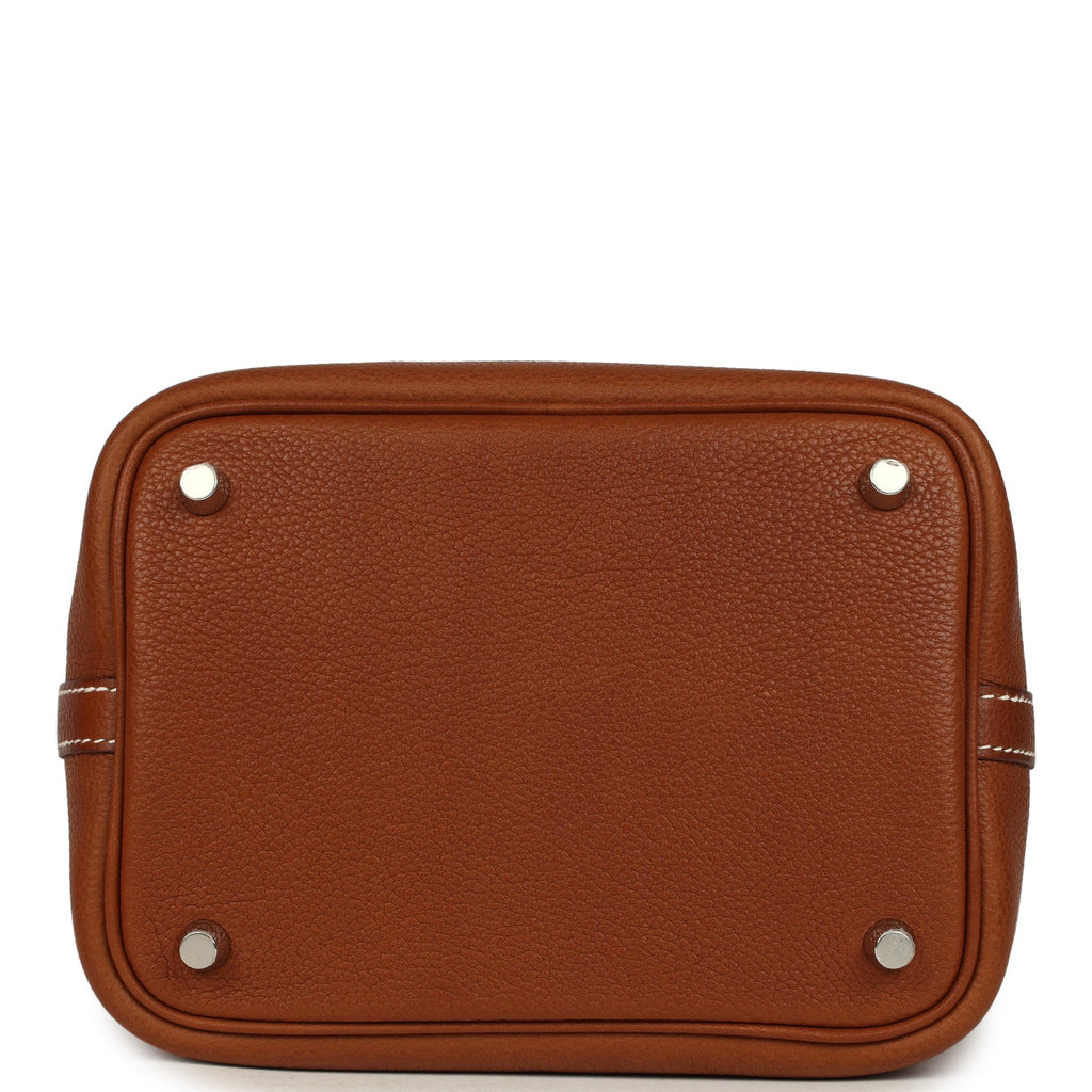 Hermes Picotin Lock 18 Fauve Barenia Faubourg Palladium Hardware