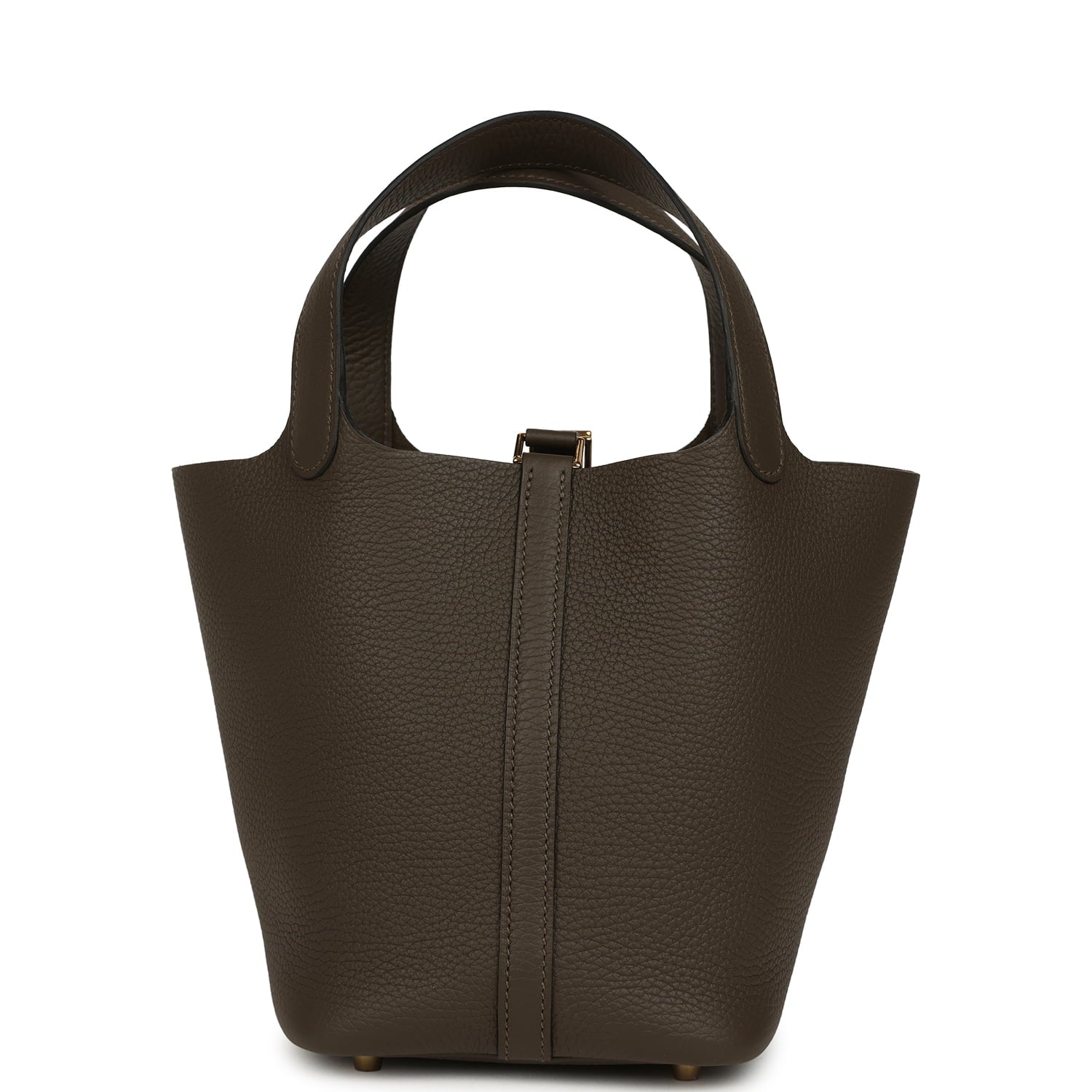 Hermes Picotin Lock 18 Vert Loden Clemence Gold Hardware
