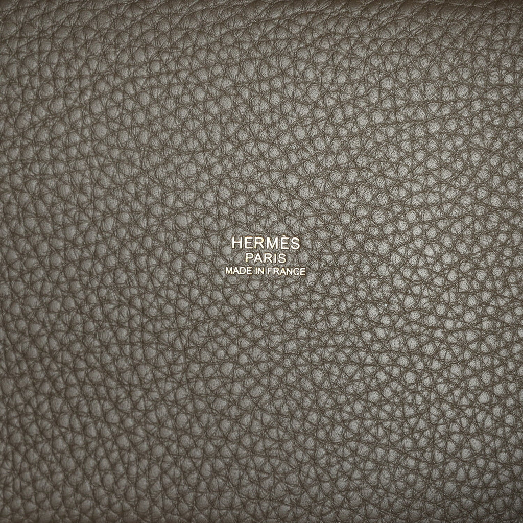 Hermes Picotin Lock 18 Vert Loden Clemence Gold Hardware