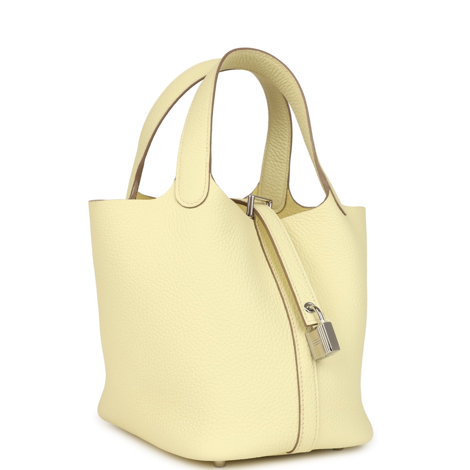 Hermes Picotin Lock 18 Jaune Milton Clemence Palladium Hardware