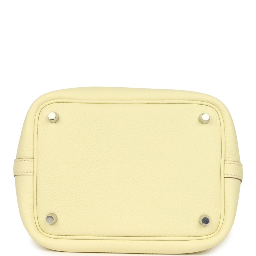 Hermes Picotin Lock 18 Jaune Milton Clemence Palladium Hardware