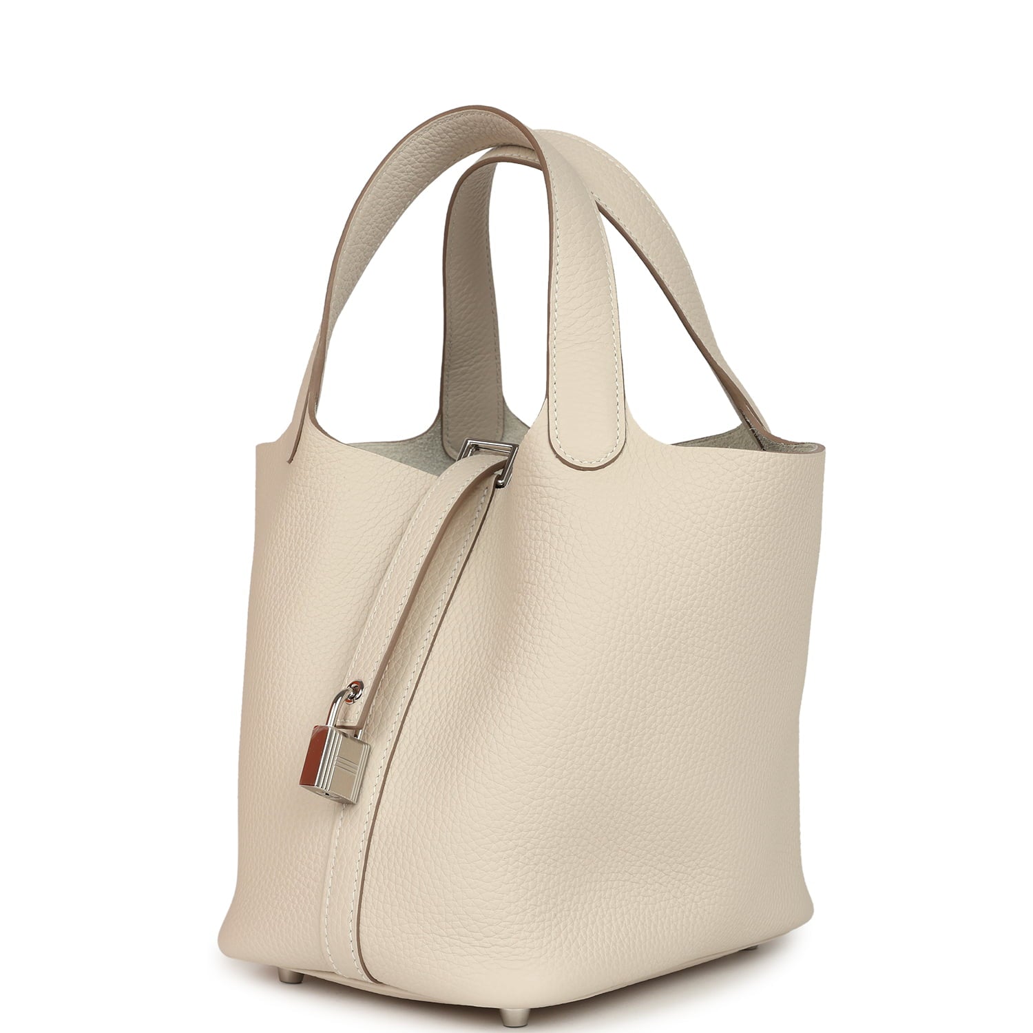 Hermes Picotin Lock 18 Craie Clemence Palladium Hardware