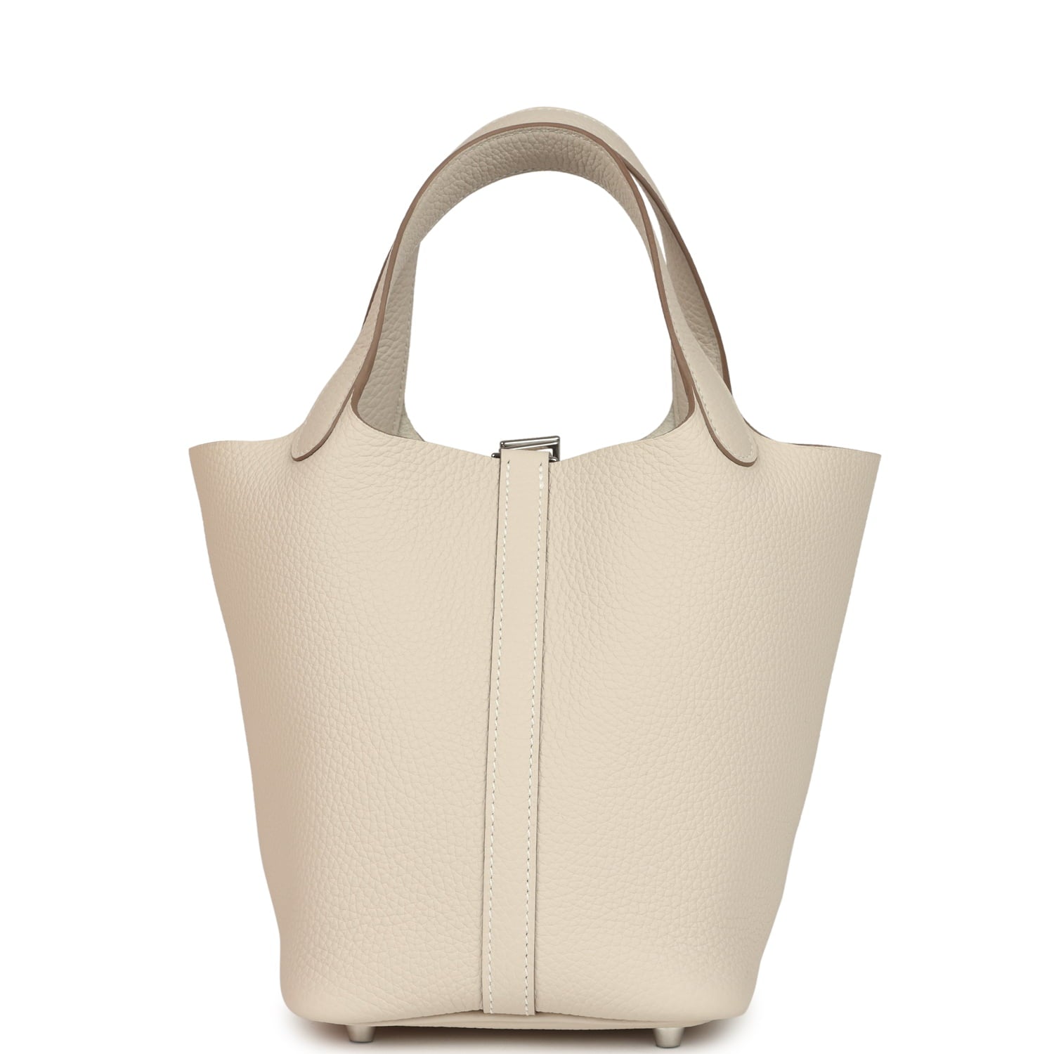 Hermes Picotin Lock 18 Craie Clemence Palladium Hardware