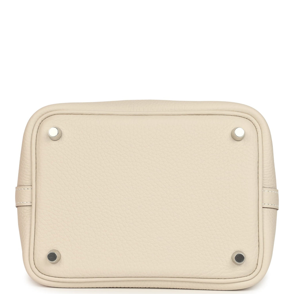 Hermes Picotin Lock 18 Craie Clemence Palladium Hardware