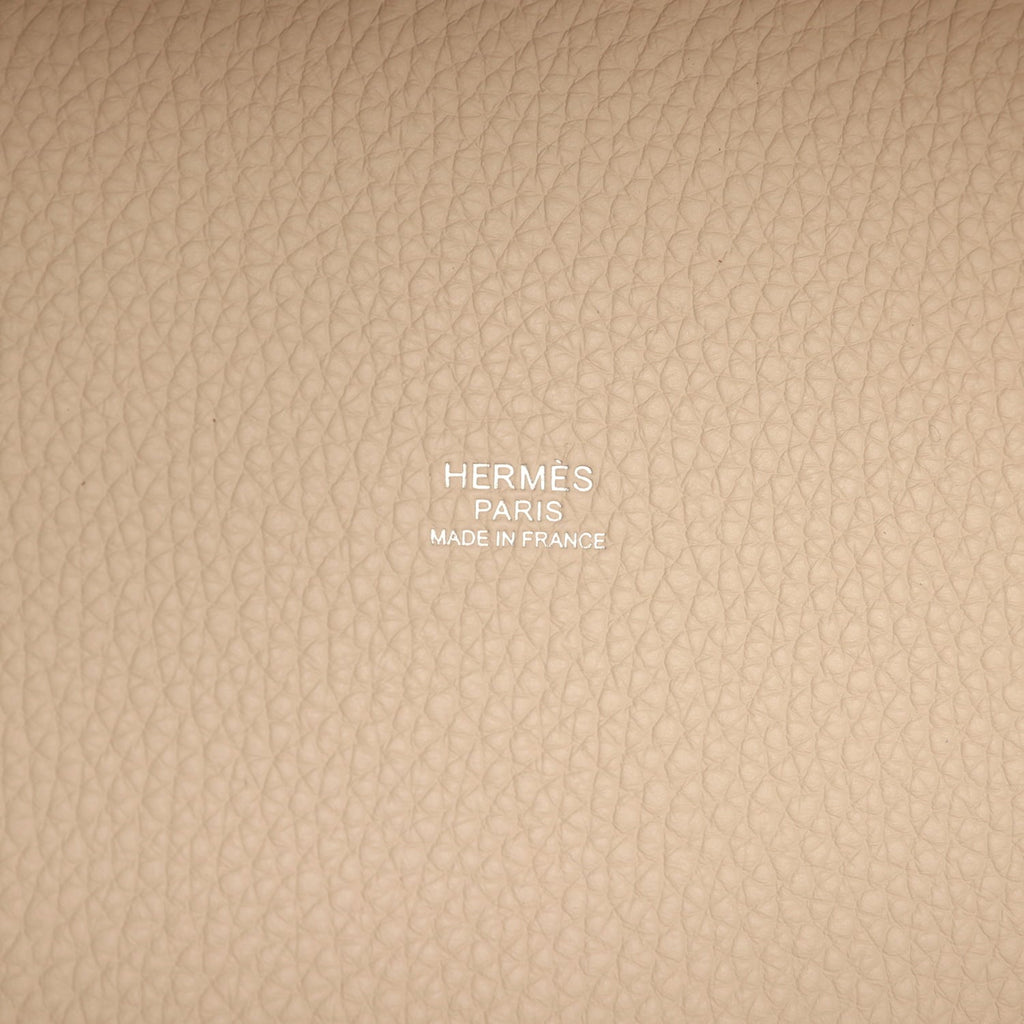 Hermes Picotin Lock 18 Craie Clemence Palladium Hardware