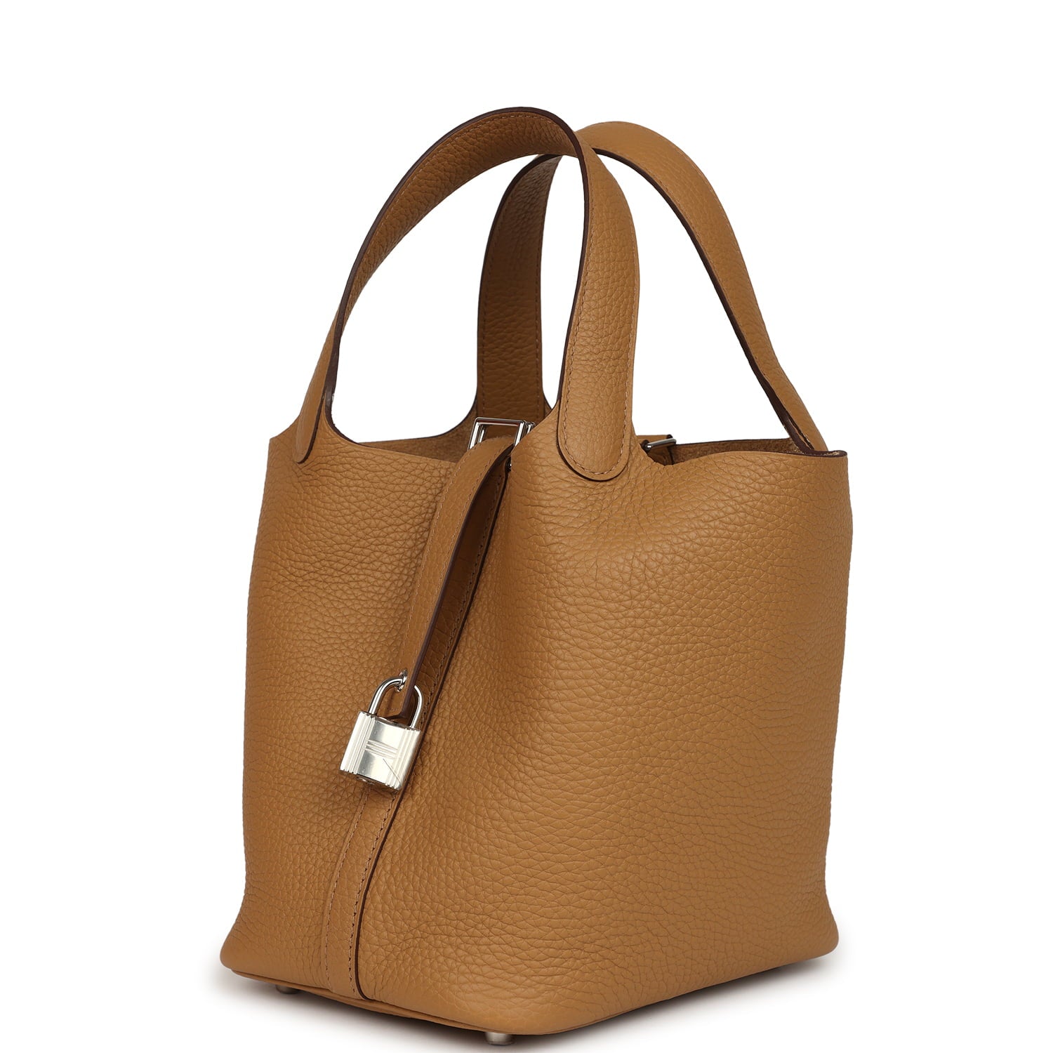 Hermes Picotin Lock 18 Biscuit Clemence Palladium Hardware