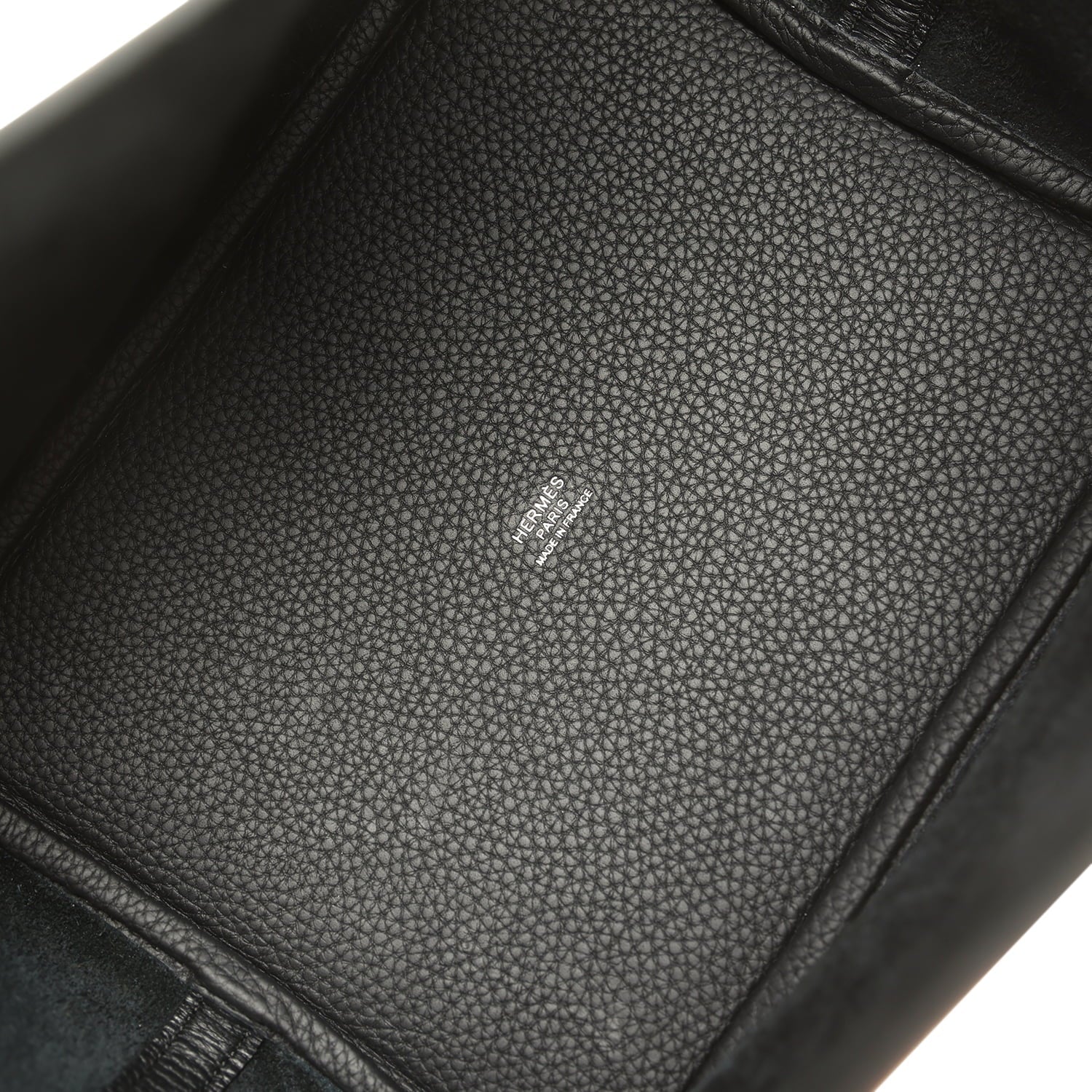 Hermes Picotin Lock 22 Black Clemence Palladium Hardware