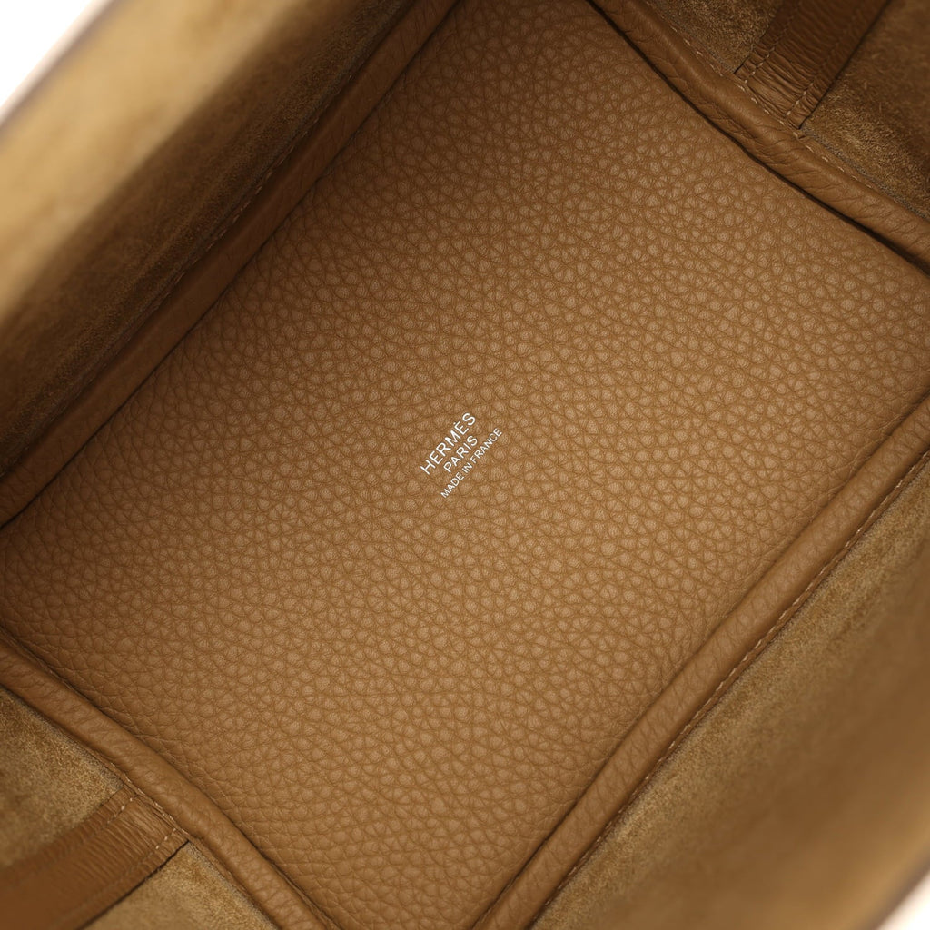 Hermes Picotin Lock 18 Dune Clemence Palladium Hardware