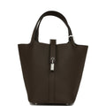 Hermes Picotin Lock 18 Vert Loden Clemence Palladium Hardware