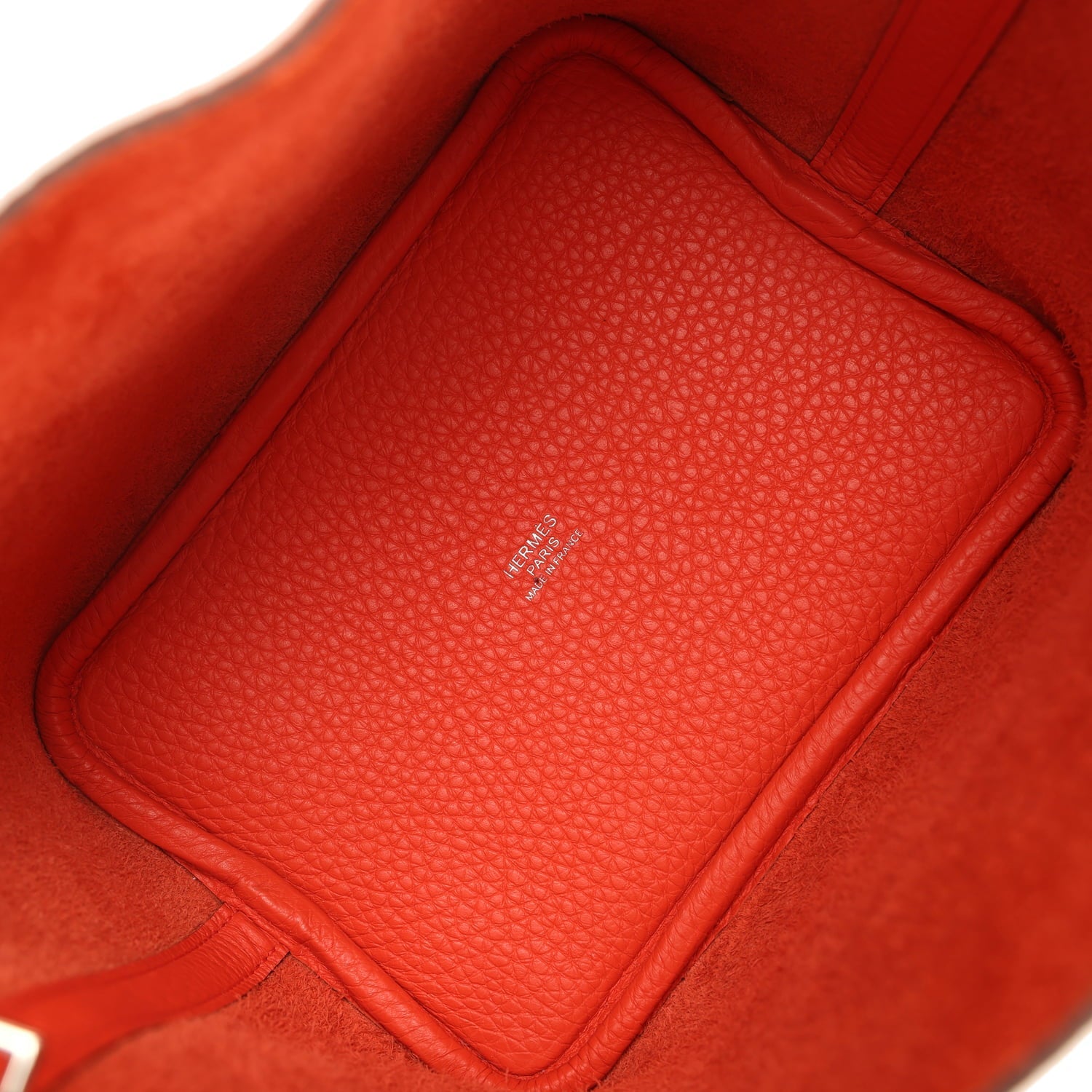 Hermes Picotin Lock 18 Orange Poppy Clemence Palladium Hardware