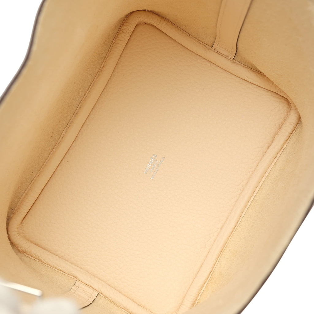 Hermes Picotin Lock 18 Nata Clemence Palladium Hardware