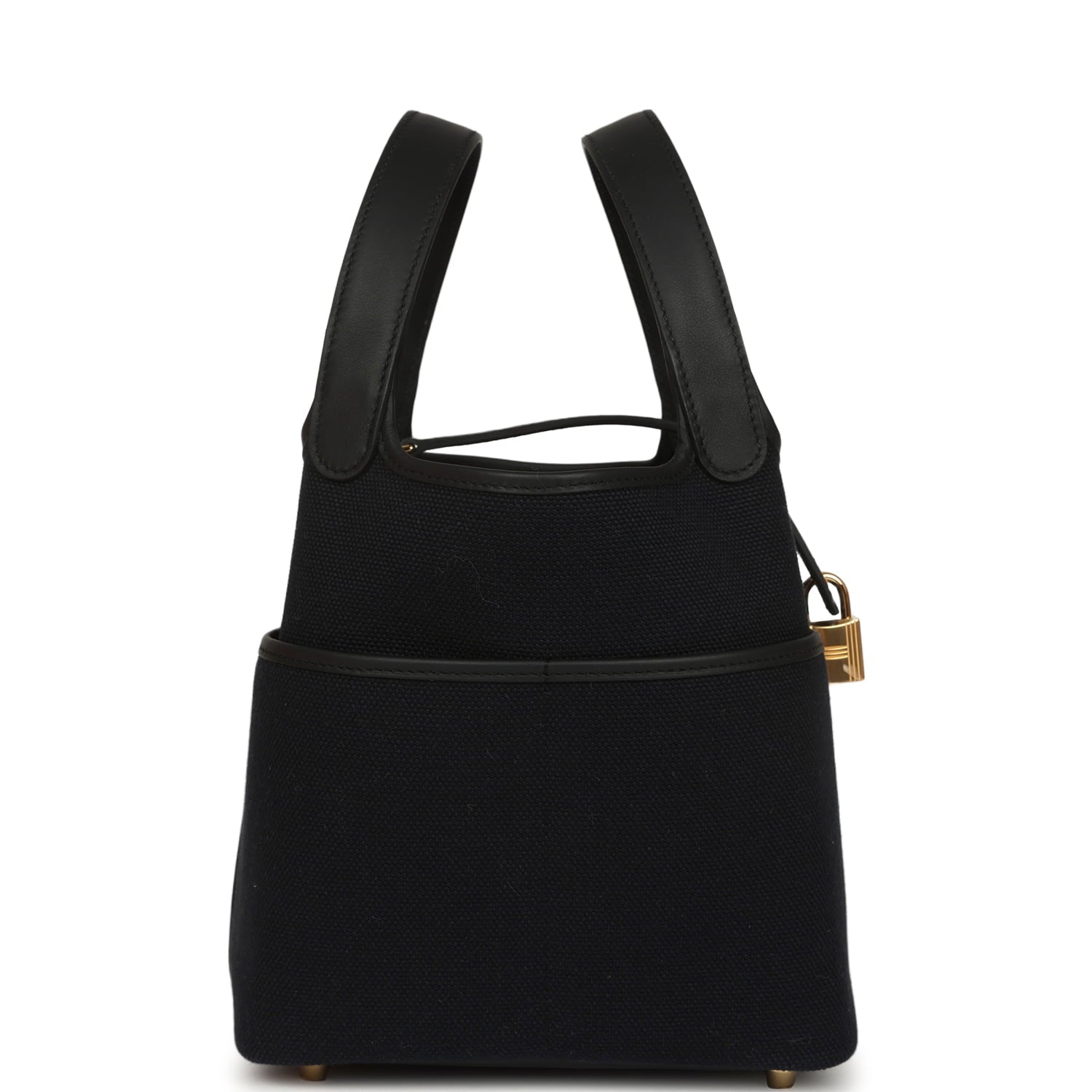 Hermes Picotin Cargo 18 Black Toile Goeland and Swift Gold Hardware