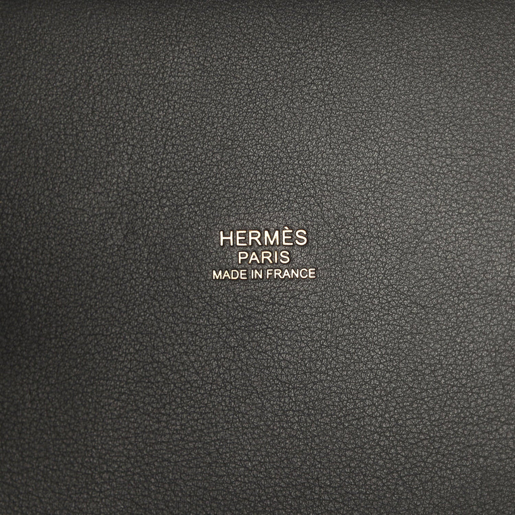 Hermes Picotin Cargo 18 Black Toile Goeland and Swift Gold Hardware