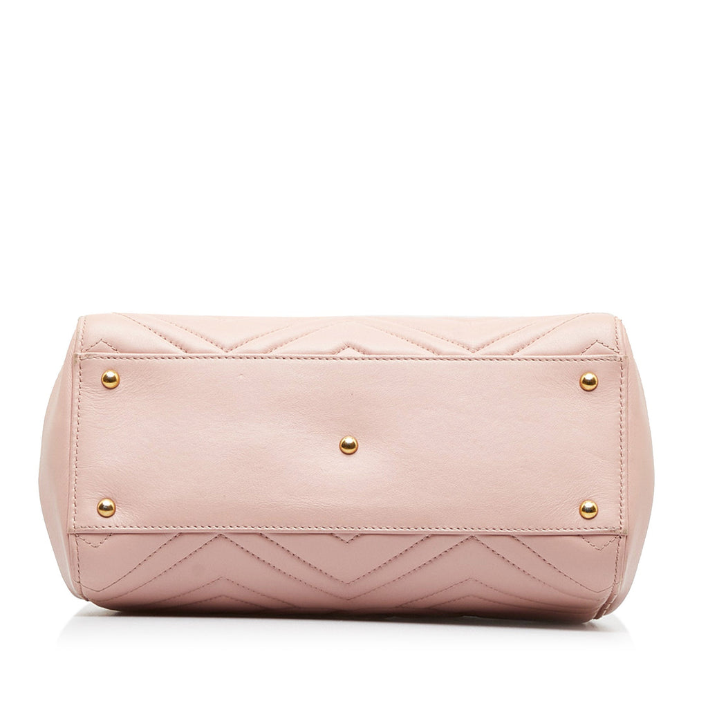 GUCCI Medium GG Marmont Matelasse Tote Satchel