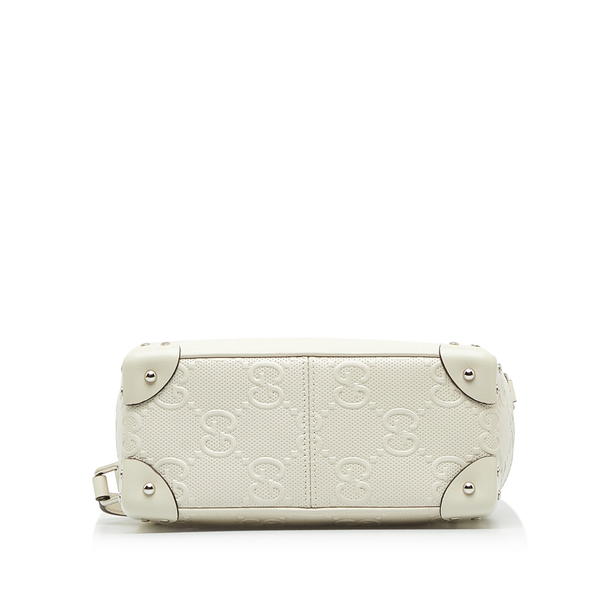 GUCCI GG Embossed Perforated Square Bag
